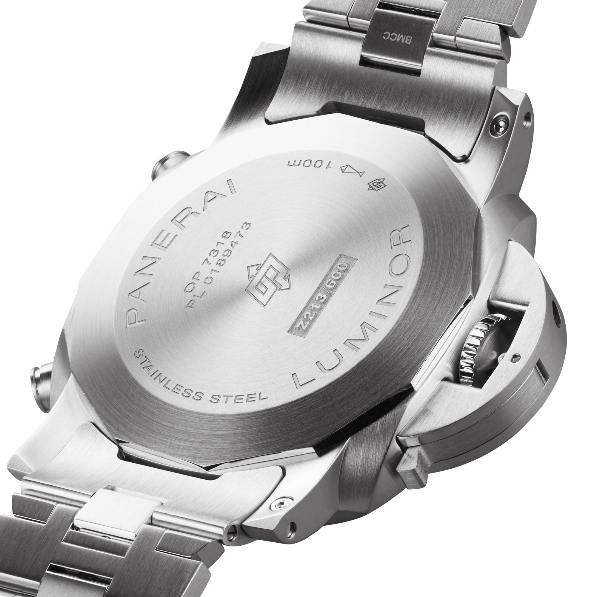Panerai Luminor PAM01548 Automatic Watch - 44mm Stainless Steel - White Dial - Image 3