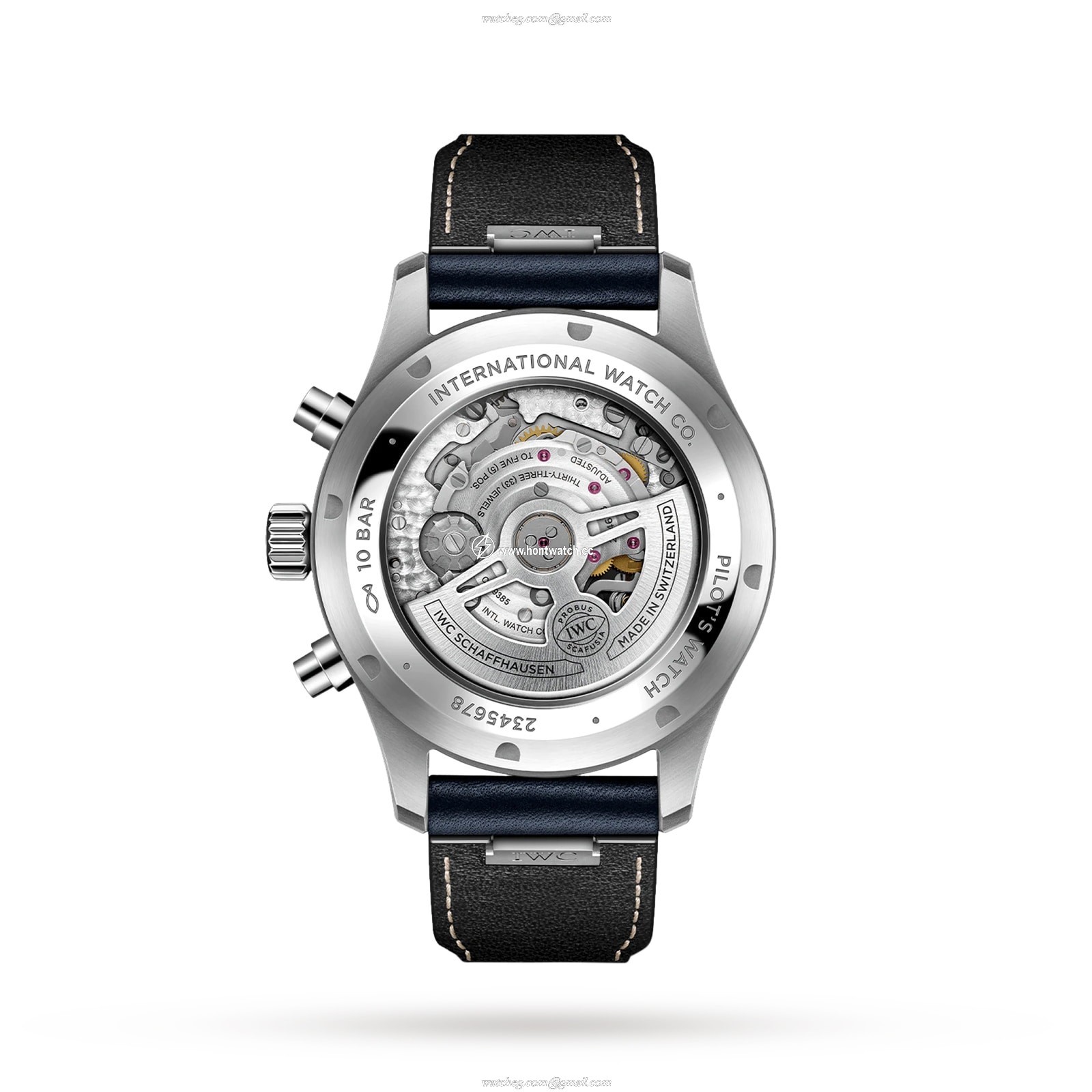 IWC Pilot IW378003 Automatic Chronograph - 43mm Stainless Steel Blue Dial - Image 2