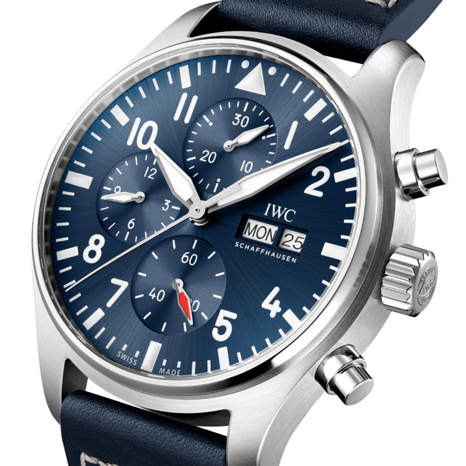 IWC Pilot IW378003 Automatic Chronograph - 43mm Stainless Steel Blue Dial - Image 3