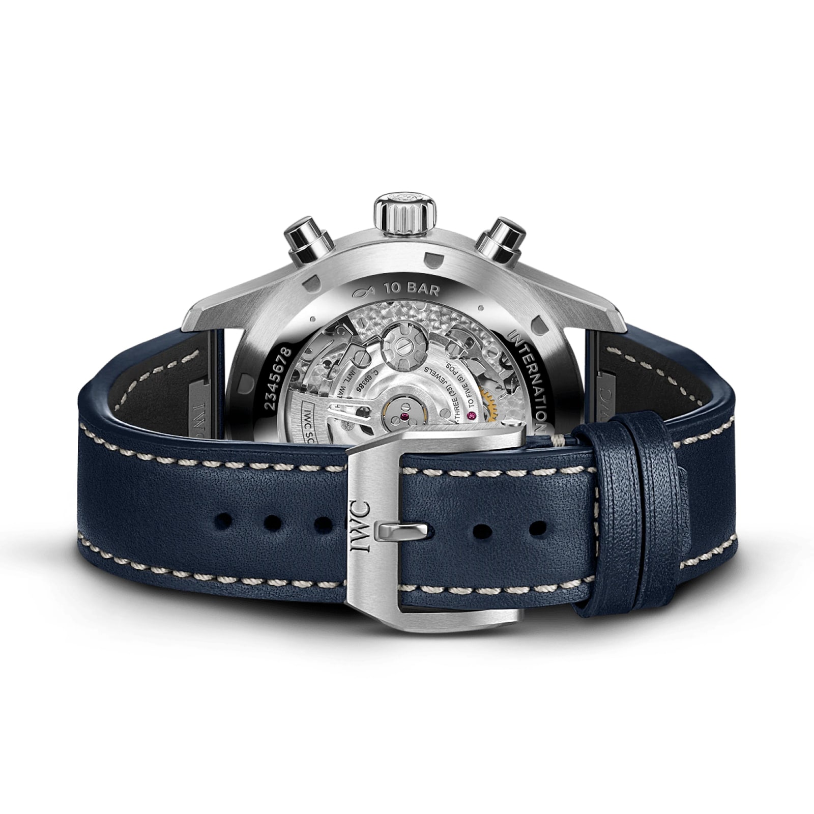 IWC Pilot IW378003 Automatic Chronograph - 43mm Stainless Steel Blue Dial - Image 4