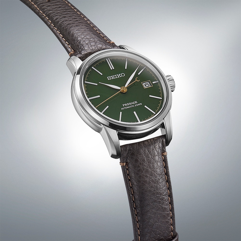 Seiko Presage SPB407J1 Automatic Green Dial - Stainless Steel Watch - Image 3