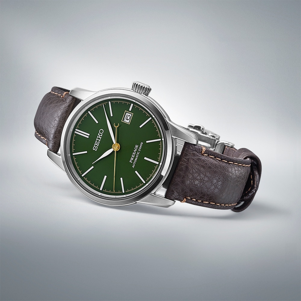 Seiko Presage SPB407J1 Automatic Green Dial - Stainless Steel Watch - Image 4
