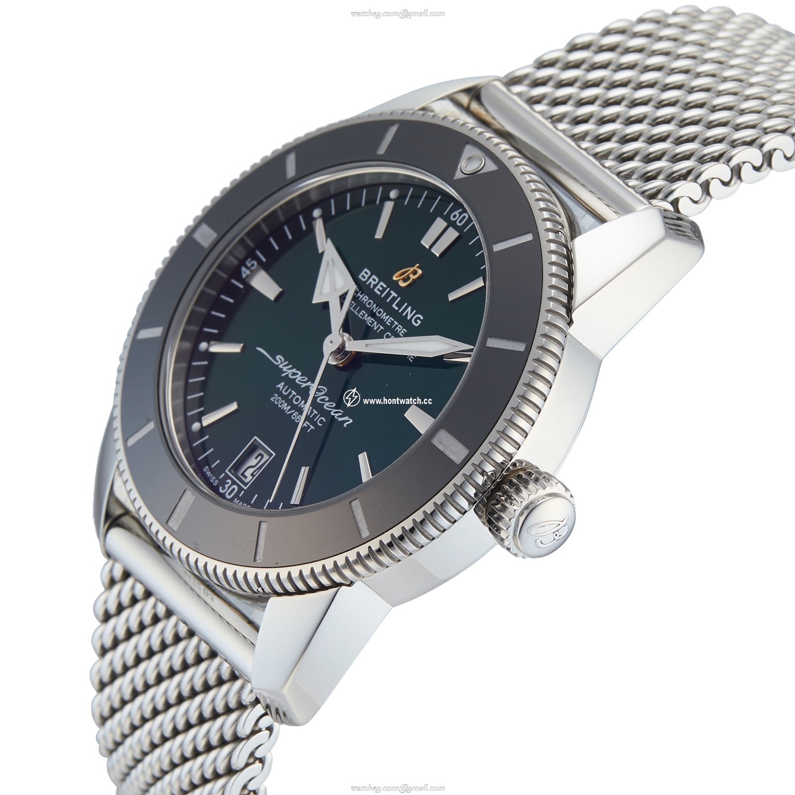 Breitling Superocean Heritage 42mm Automatic Green Dial | Stainless Steel - Image 2