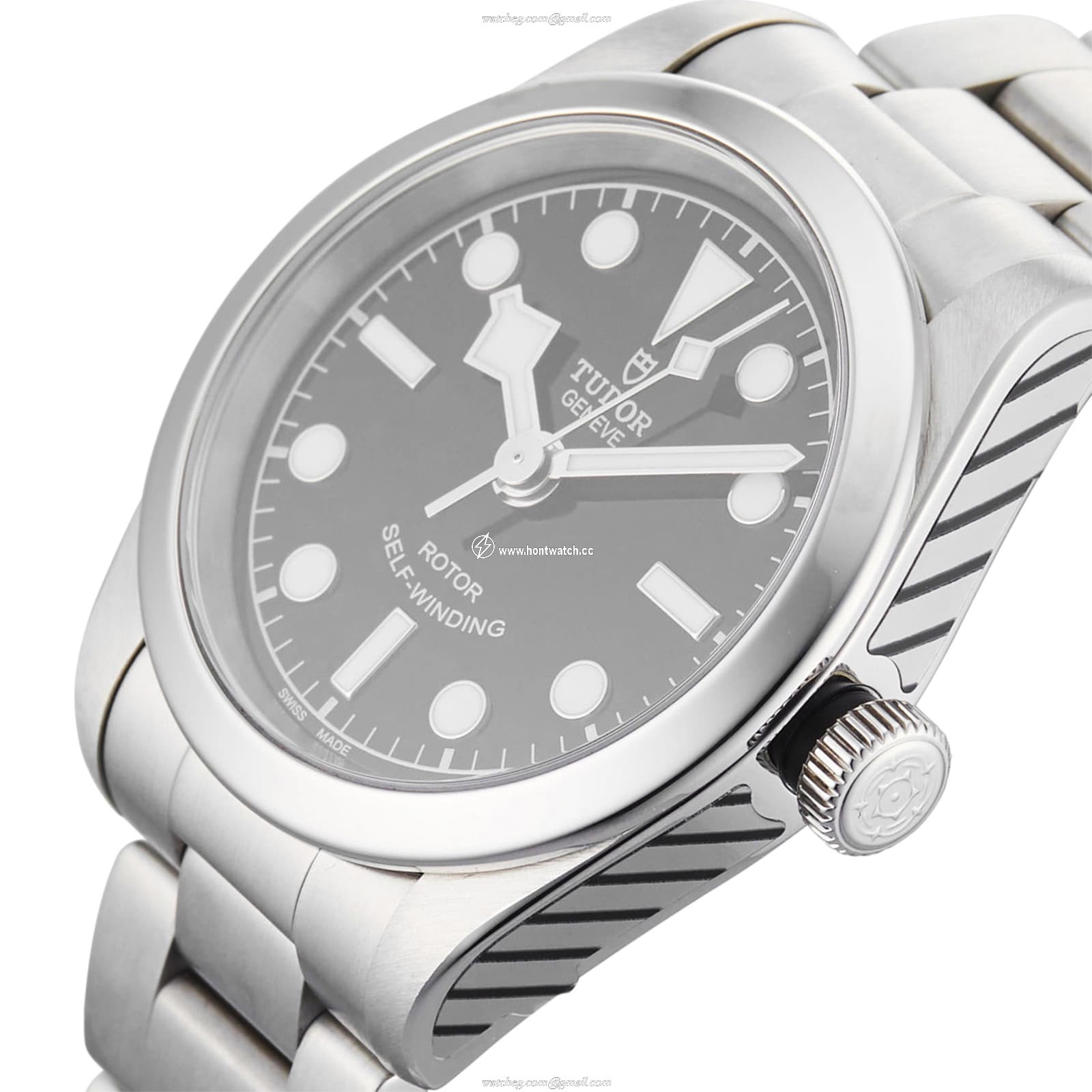 Tudor Black Bay 32mm Automatic Watch - Stainless Steel Black Dial - Image 2