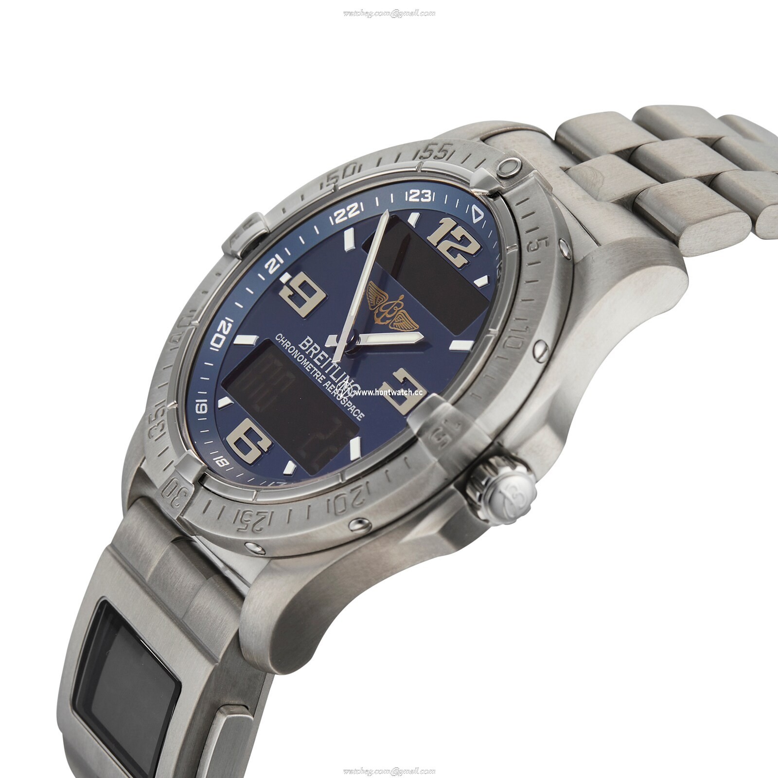 Breitling Aero Space E80172 Titanium Quartz Blue Replica Watch | 40mm - Image 2