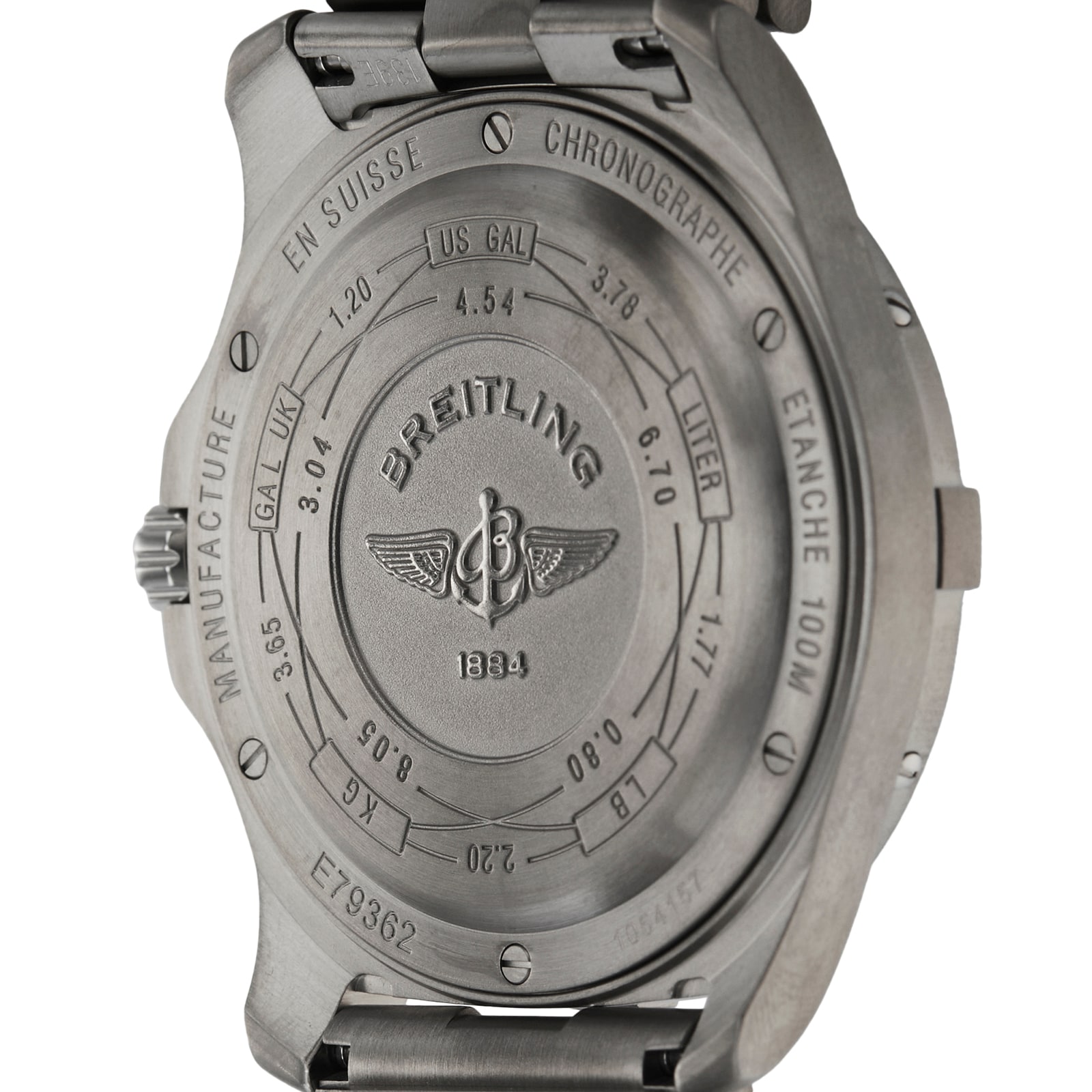 Breitling Aero Space E80172 Titanium Quartz Blue Replica Watch | 40mm - Image 4