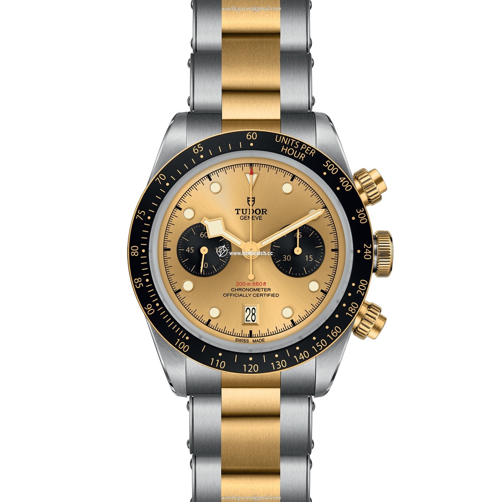 Tudor Black Bay M79363N-0007 | 41mm Steel & Gold Automatic Watch - Image 2