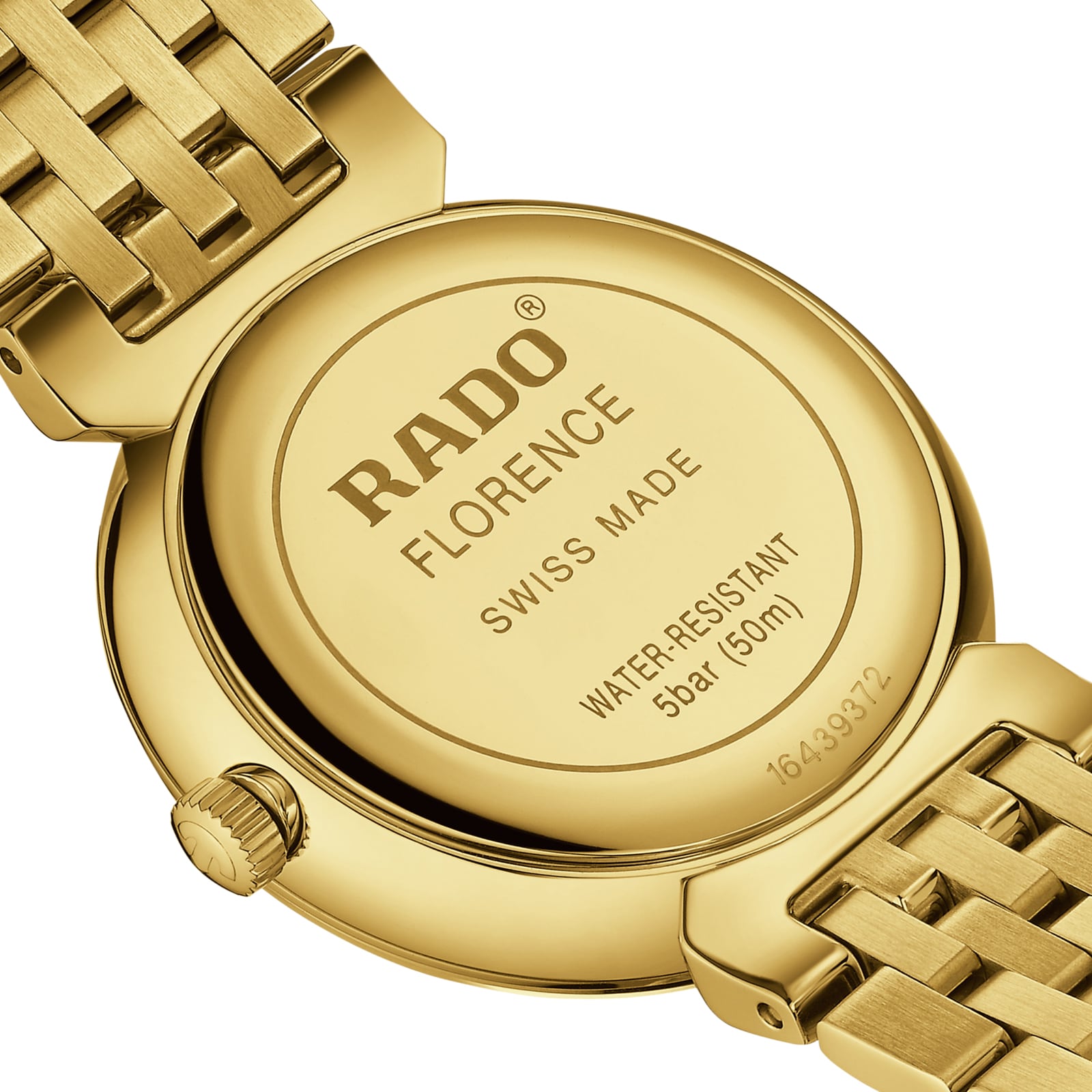 Rado Florence R48915903 | 30mm Gold Dial | Diamond Markers | Quartz Watch - Image 4