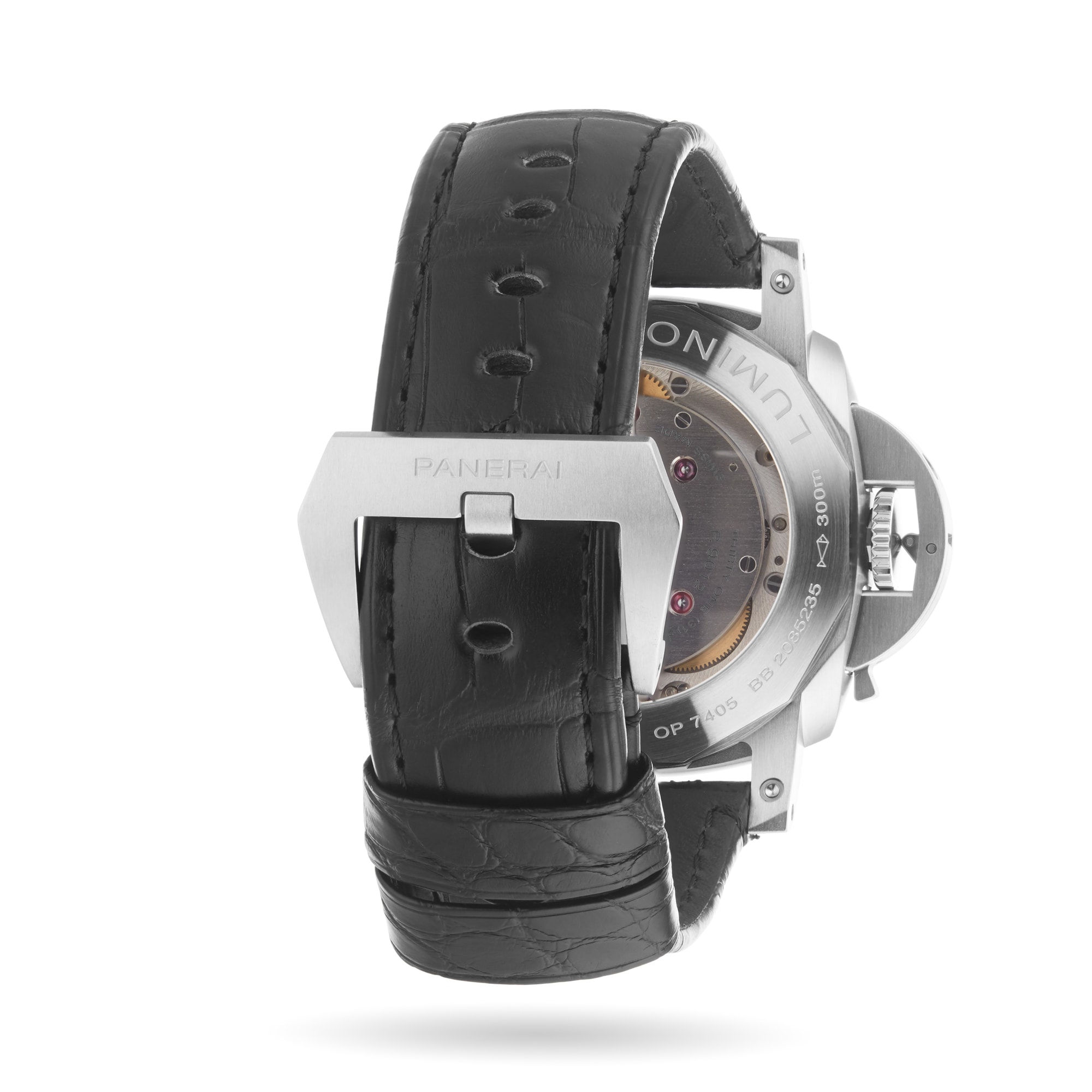 Panerai Luminor PAM01360 Automatic Watch - 44mm Stainless Steel Black Dial - Image 3