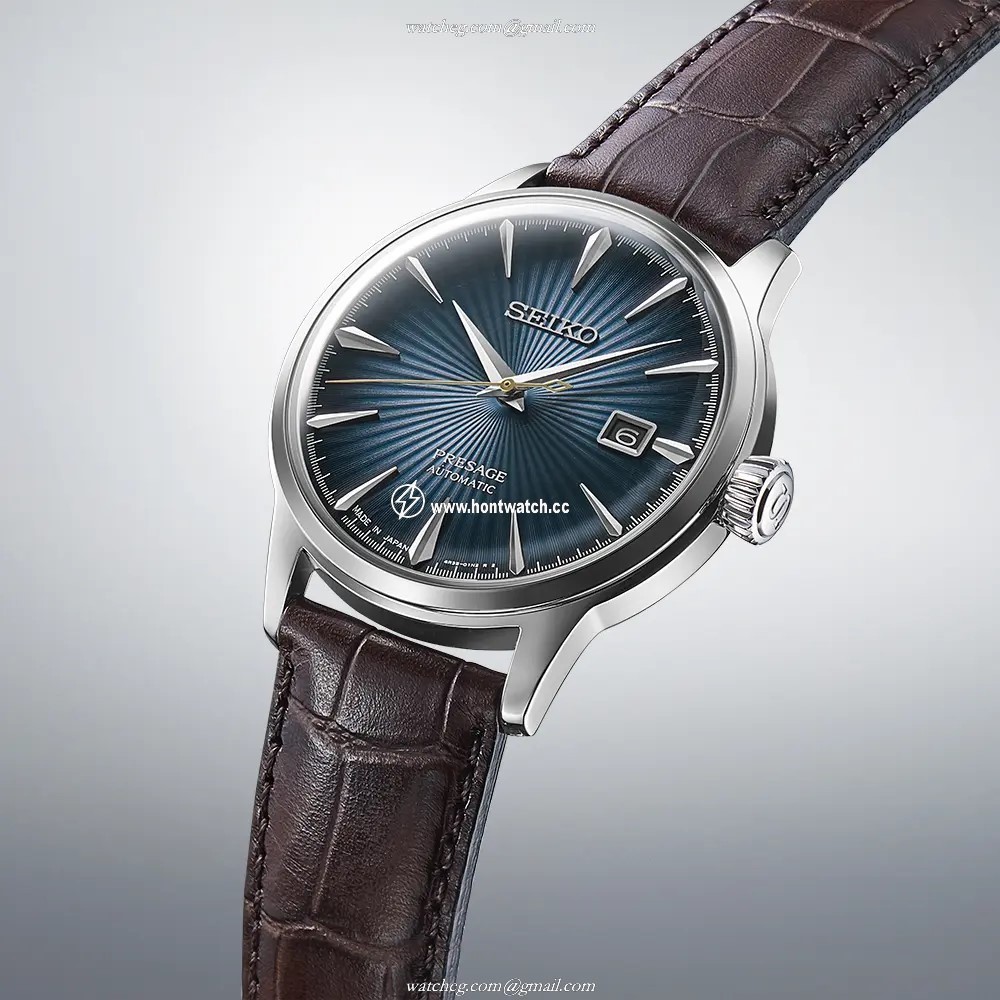 Seiko Presage SRPK15J1 Automatic Blue Dial Watch | Stainless Steel - Image 2