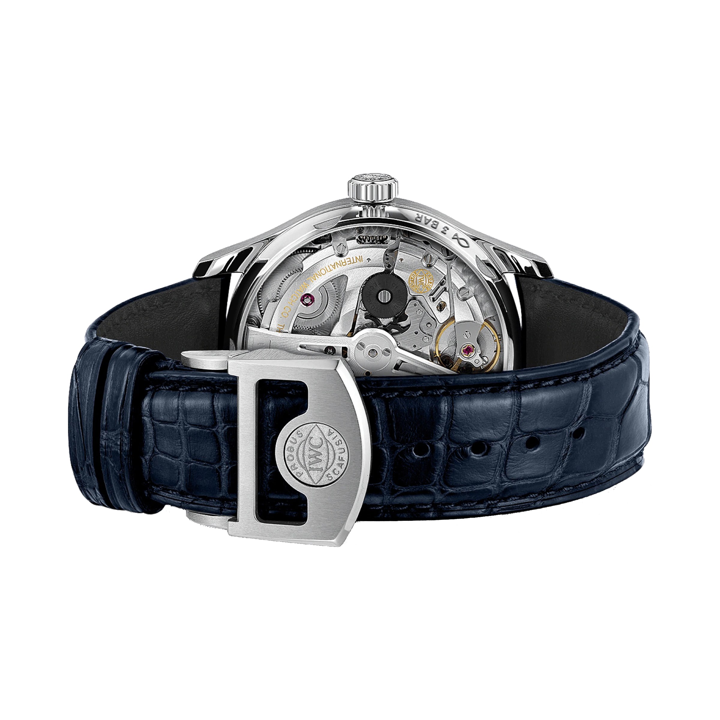IWC Portugieser IW500715 Automatic Watch - 42.3mm Stainless Steel - White Dial - Image 4