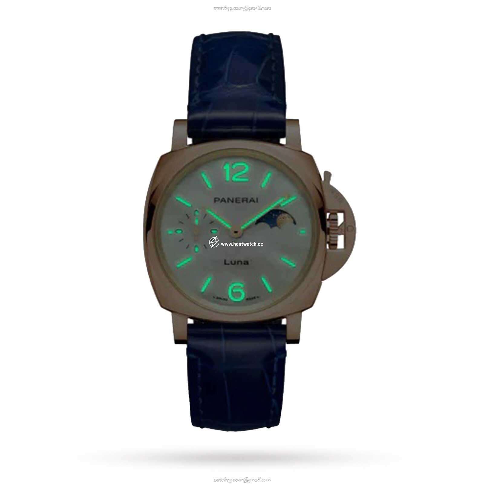 Panerai Luminor Due PAM01181 - 38mm Automatic Watch - White Dial Stainless Steel - Image 2