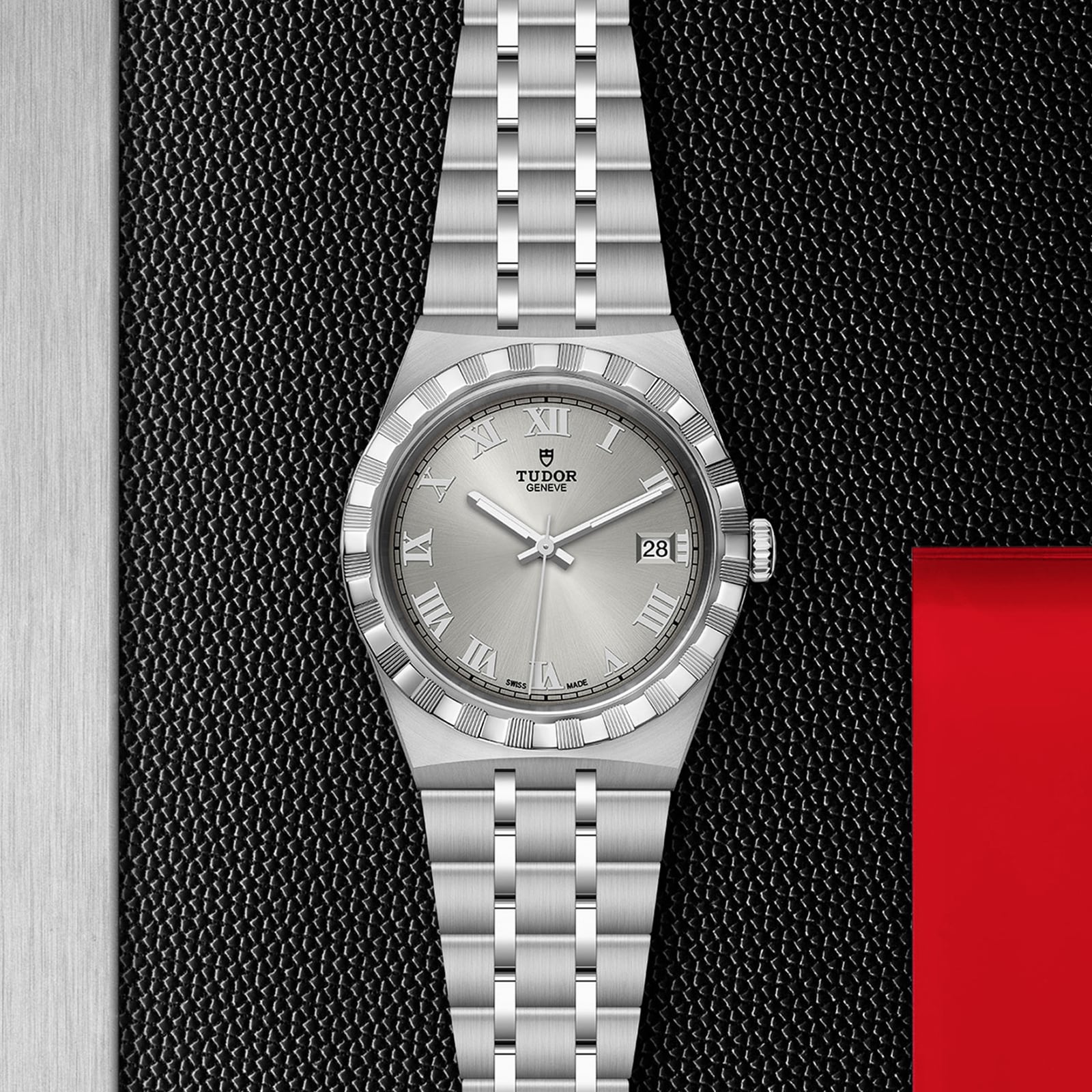 Tudor Royal M28500-0001 Automatic Watch - 38mm Stainless Steel Silver Dial - Image 4