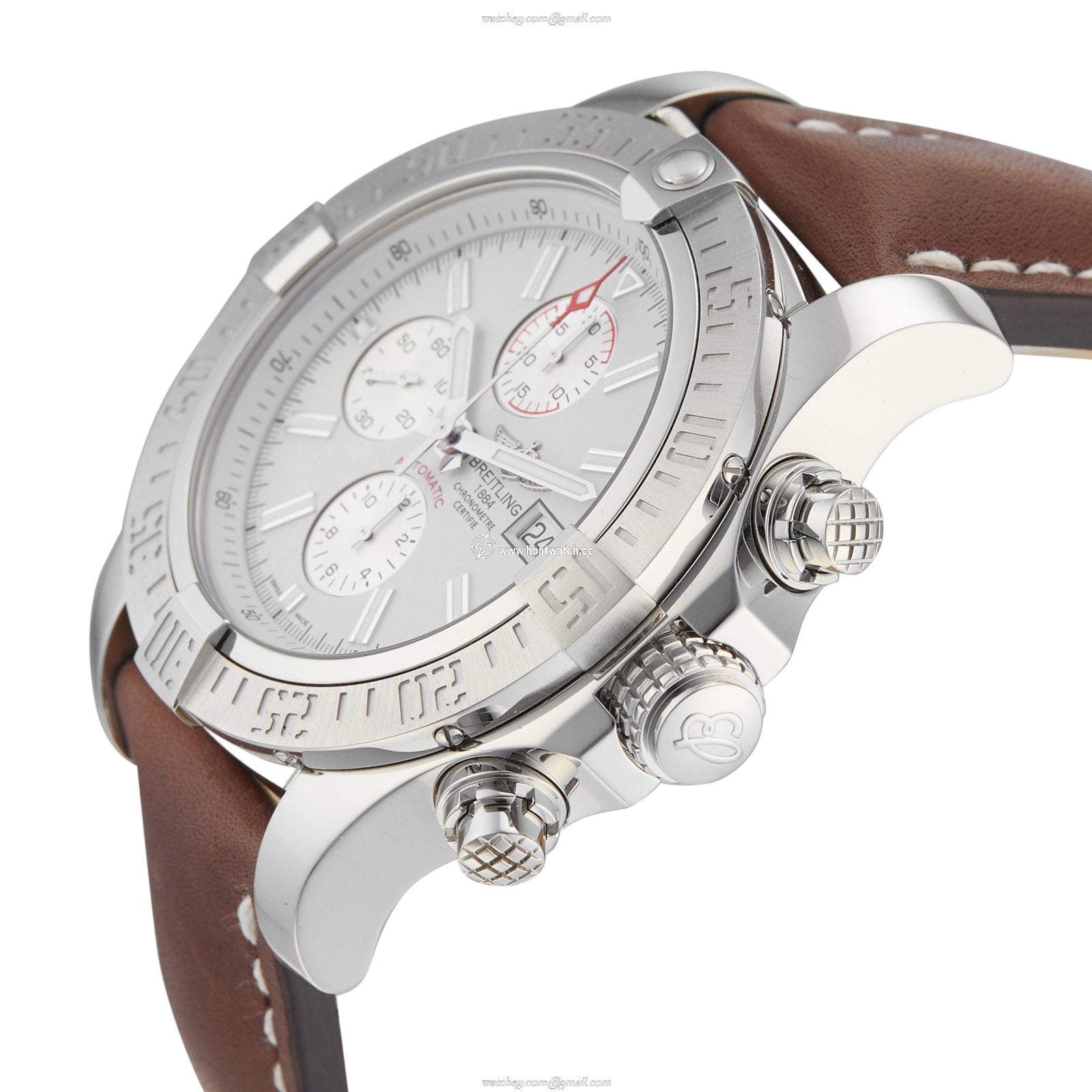 Breitling Super Avenger A1337111/G779 | 48mm Stainless Steel Automatic Silver - Image 2