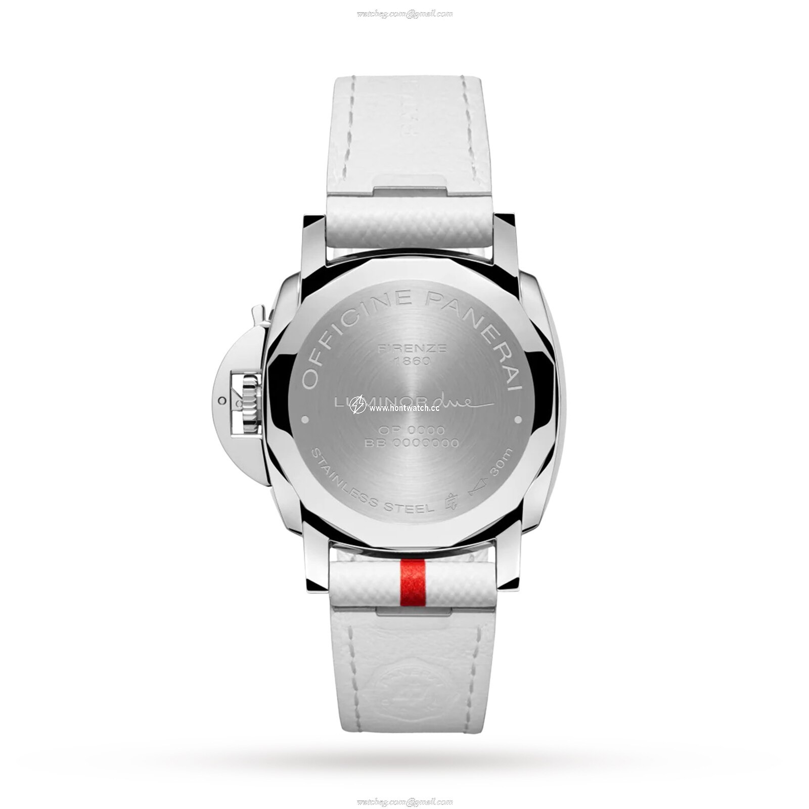 Panerai Luminor Due PAM01306 - 38mm Automatic Watch - White Dial - Stainless Steel - Image 2