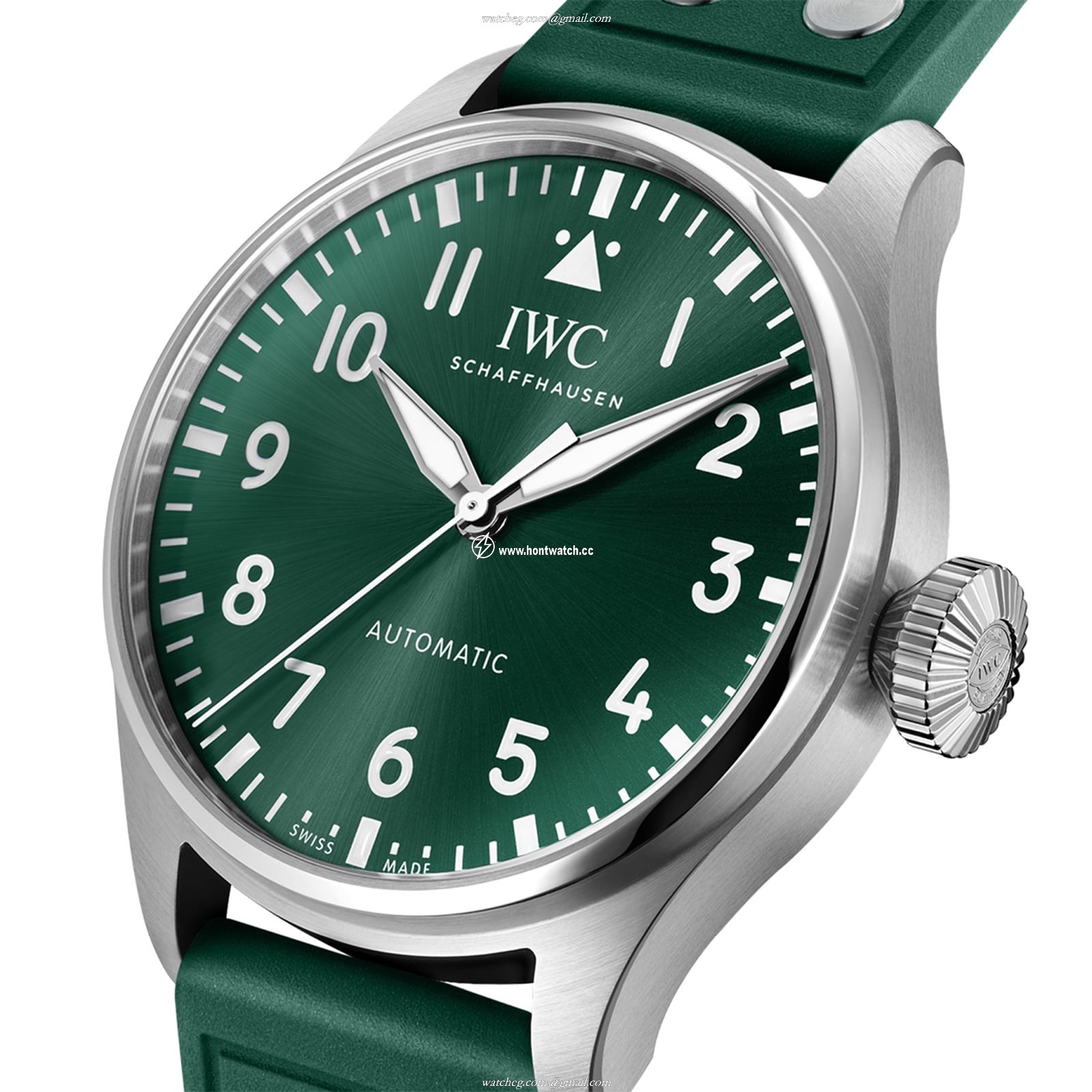 IWC Pilot IW329306 Automatic - 43mm Stainless Steel Green Dial Watch - Image 2
