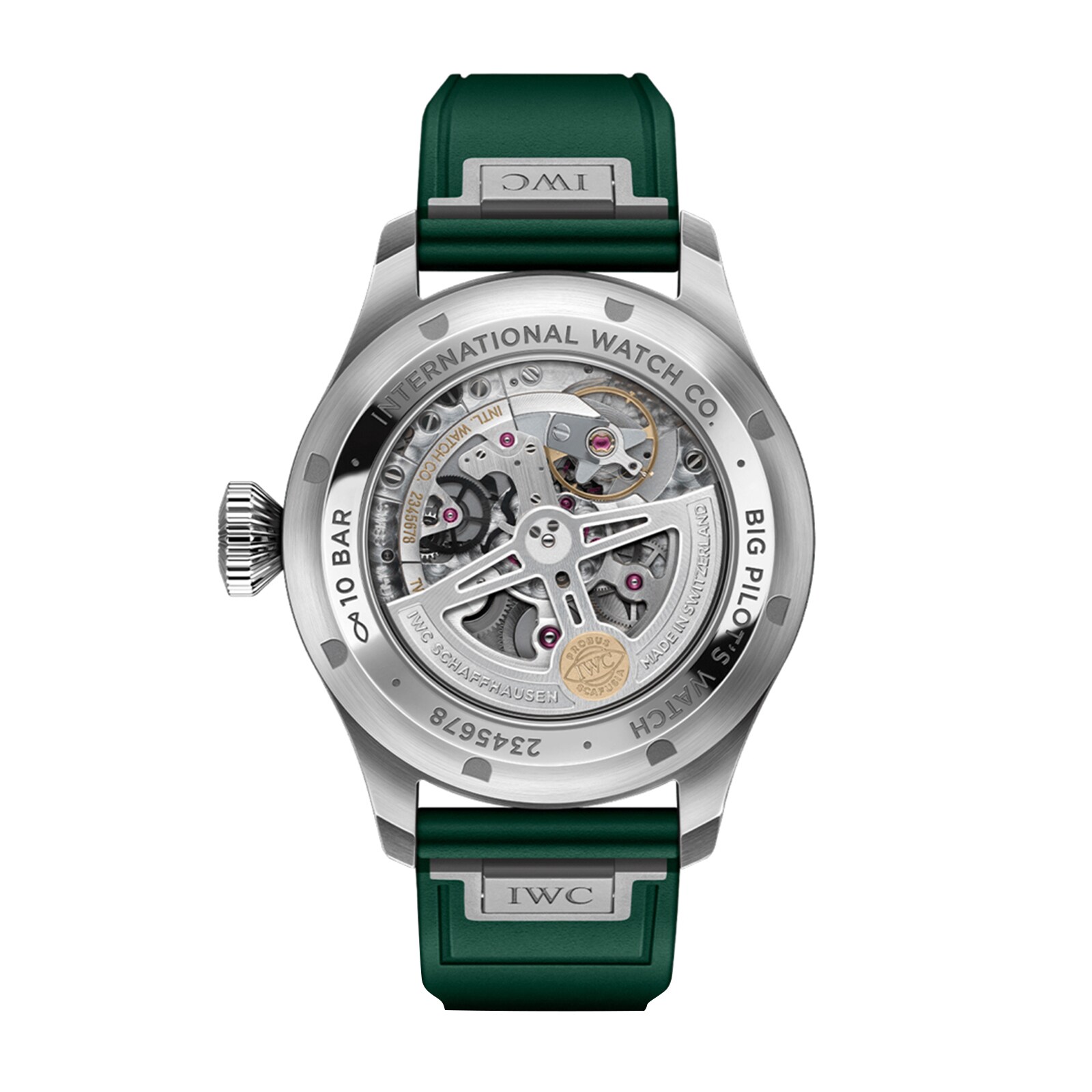 IWC Pilot IW329306 Automatic - 43mm Stainless Steel Green Dial Watch - Image 3