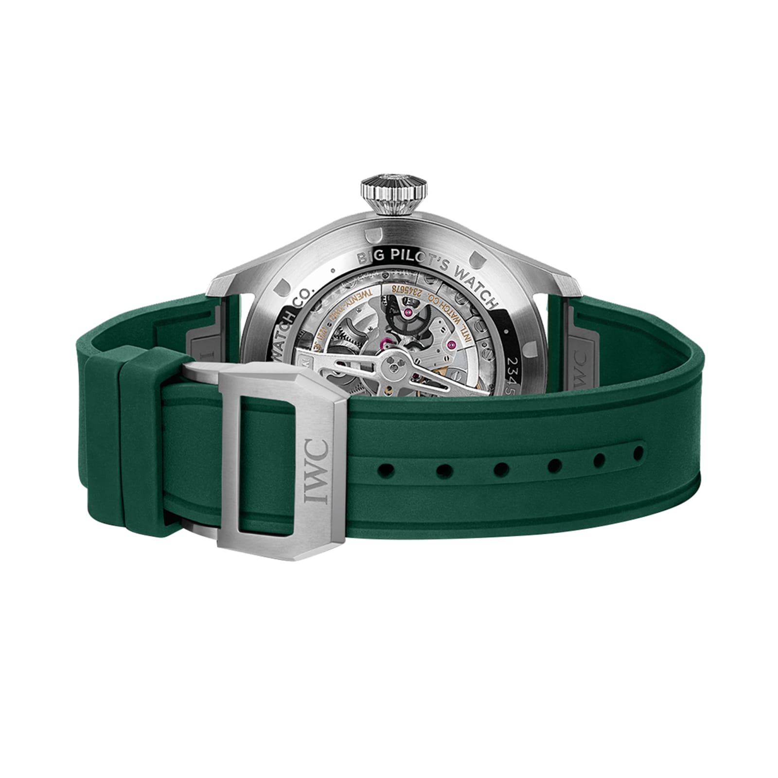 IWC Pilot IW329306 Automatic - 43mm Stainless Steel Green Dial Watch - Image 4