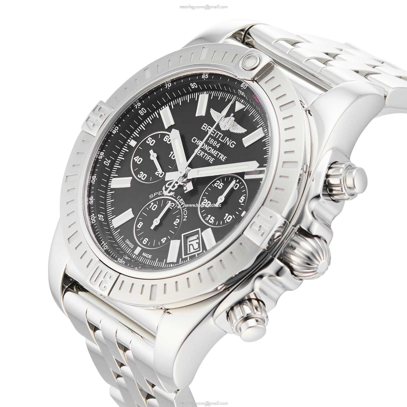 Breitling Chronomat AB0115111B1A1 | 44mm Automatic Black Dial | Stainless Steel - Image 2