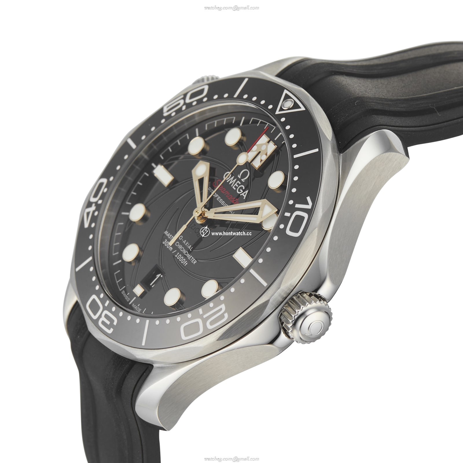 Omega Seamaster Diver 300M James Bond 42mm Automatic Black Watch - Image 2