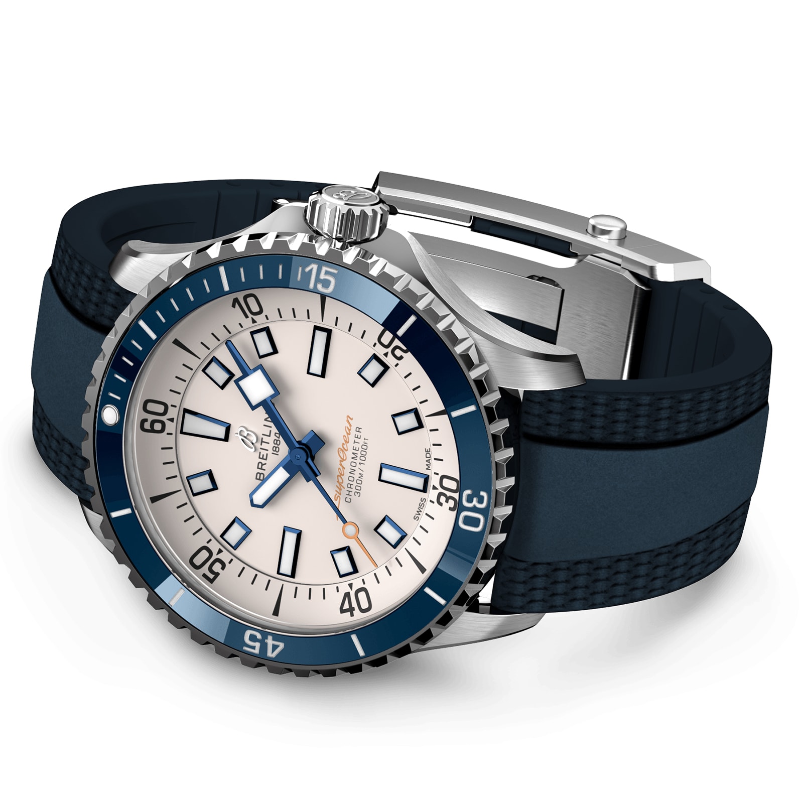 Breitling Superocean A17375E71G1S1 | 42mm Stainless Steel Automatic Silver Watch - Image 4