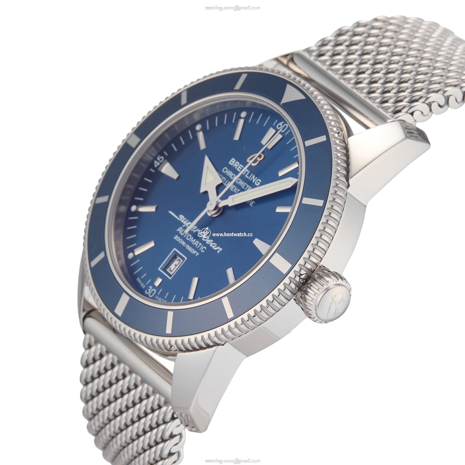 Breitling Superocean Heritage 46 Automatic Blue Watch | 46mm Stainless Steel - Image 2
