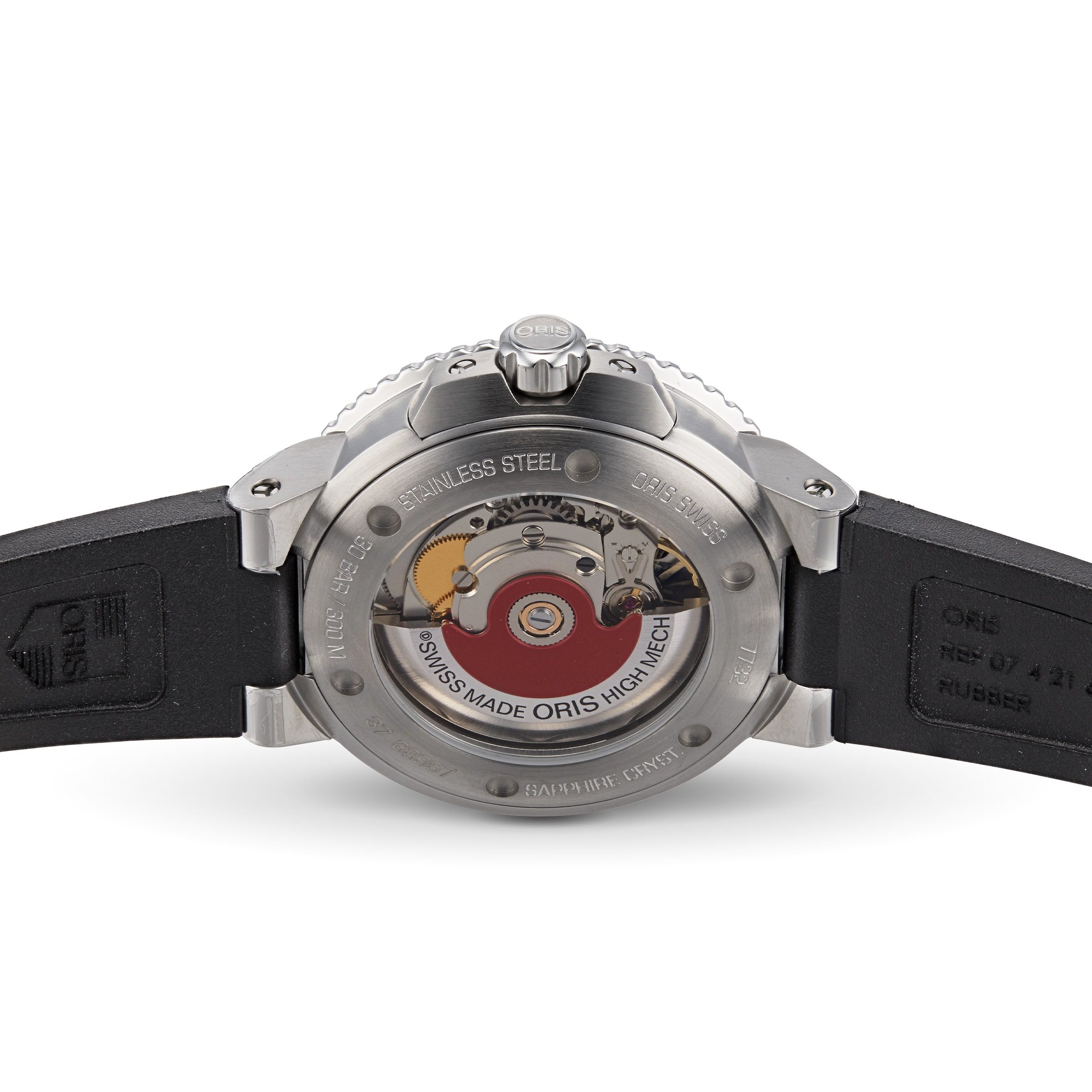 Oris Diving Automatic Blue Watch - 39.5mm Stainless Steel - 300M Water Resistant - Image 4