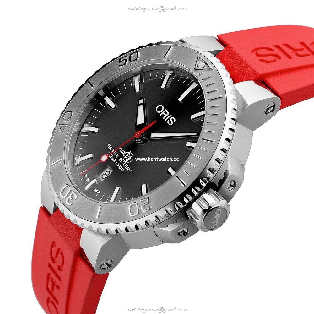 Oris Diving Automatic Grey Dial Watch - 43.5mm Stainless Steel - 300M Water Resistant - Image 2