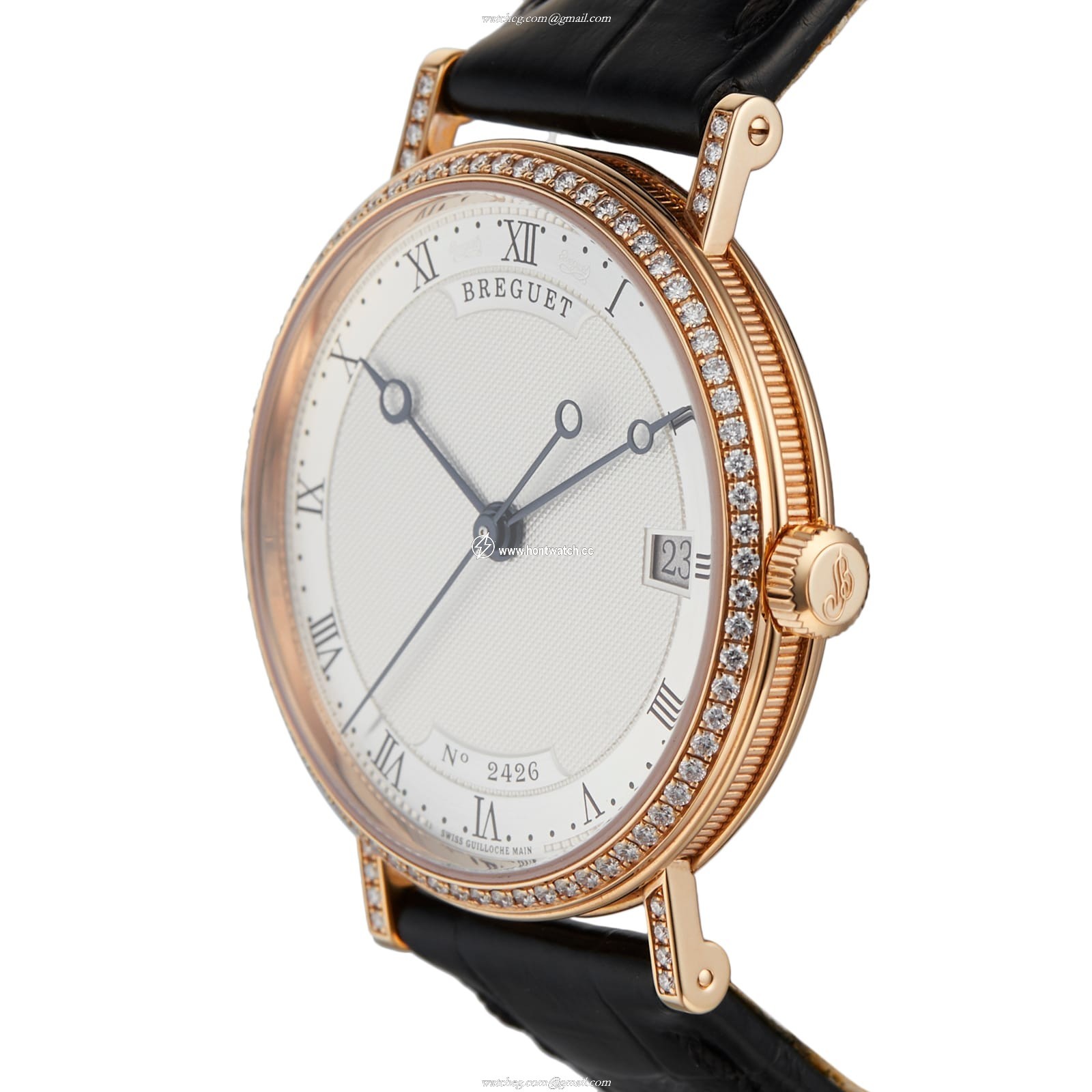 Breguet Classique 9068BR Rose Gold Automatic Silver Replica Watch | 33mm - Image 2