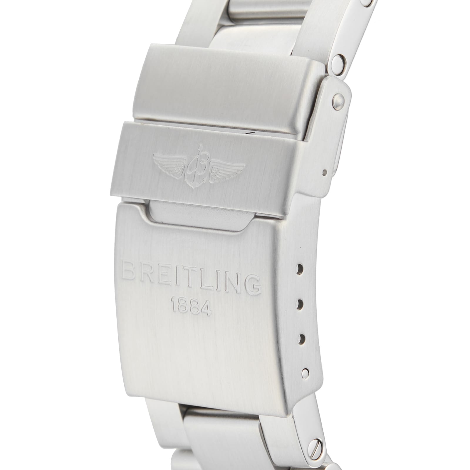 Pre-Owned Breitling Colt Quartz Watch - 44mm Blue Dial Stainless Steel - Image 3