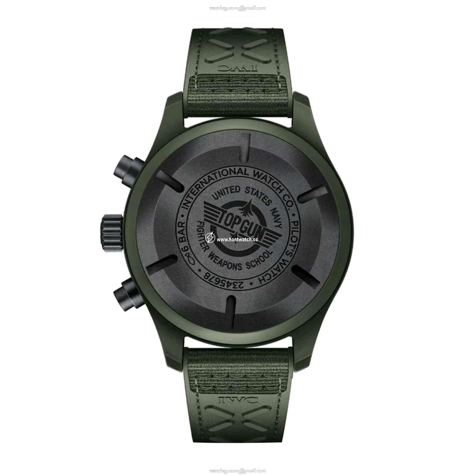 IWC Pilot IW389106 Ceramic Automatic Green Watch - 44.5mm - Image 2
