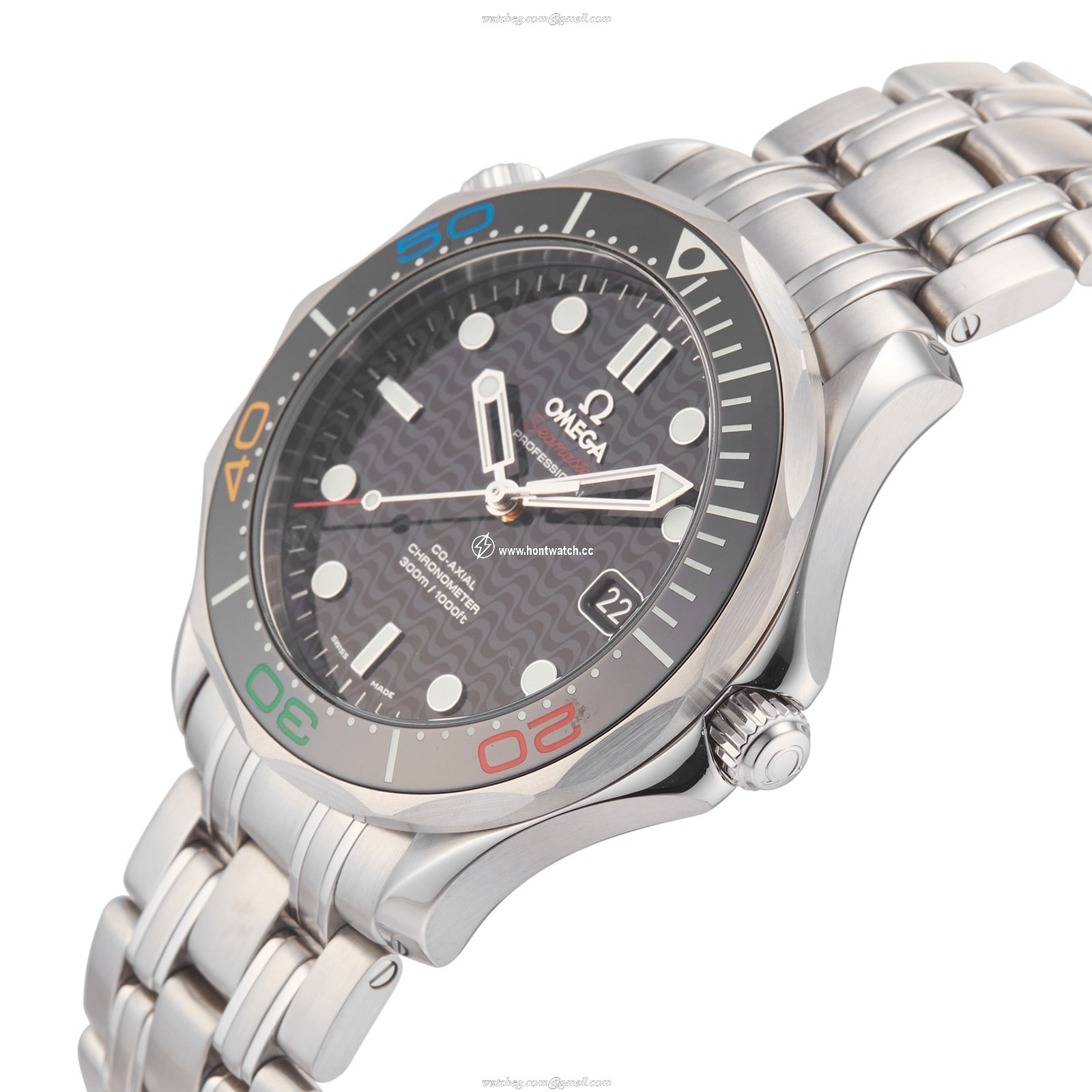 Omega Seamaster Diver 300M Rio 2016 Limited Edition - 41mm Automatic Black Dial - Image 2