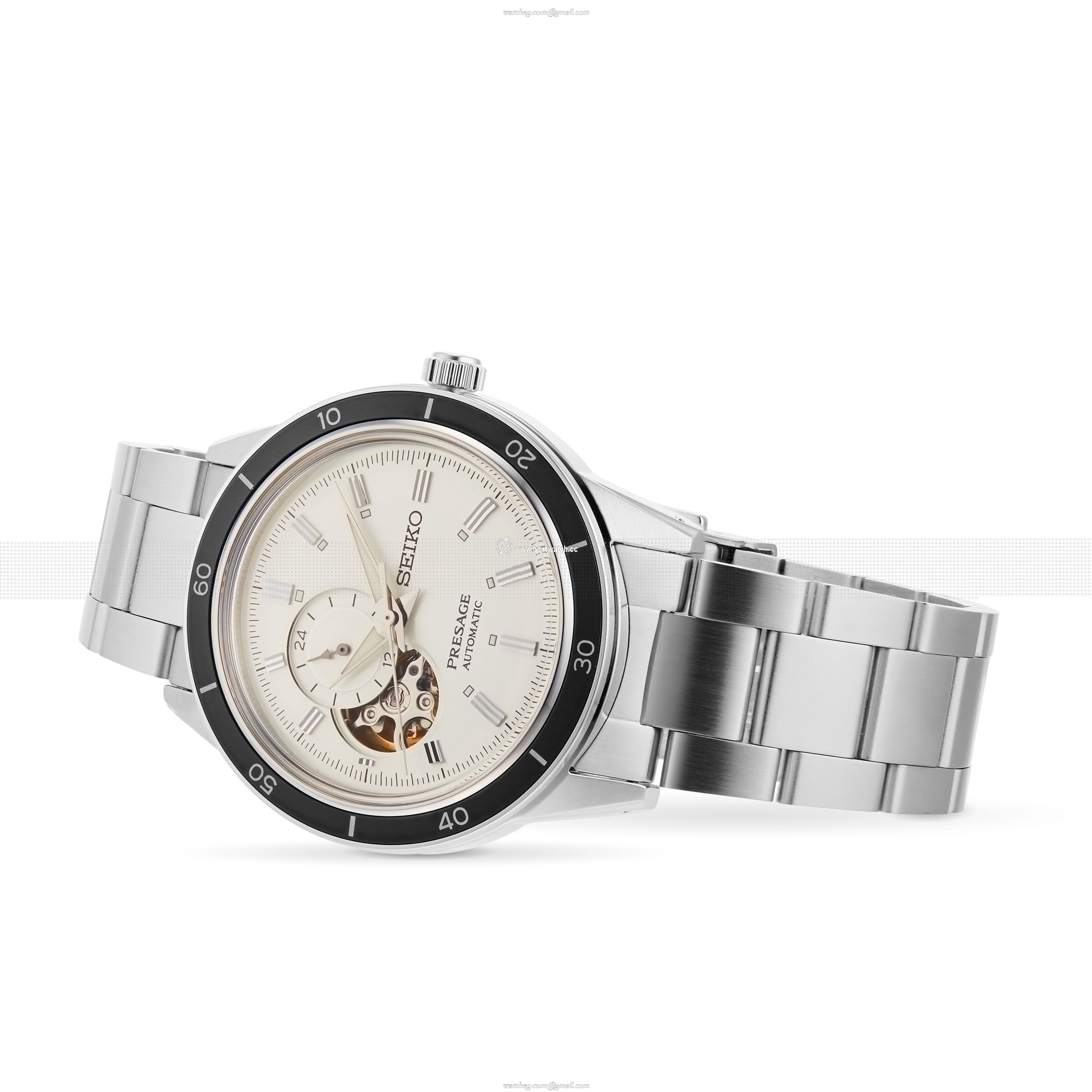 Seiko Style 60s SSA423J1 Automatic Watch - 40mm Stainless Steel - White Dial - Image 2