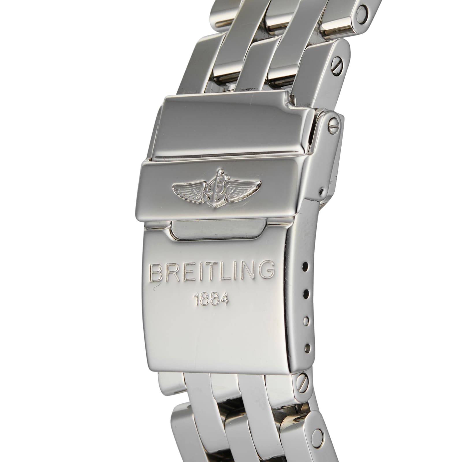 Pre-Owned Breitling Galactic 41 Automatic Watch - Black Dial - Stainless Steel - Image 3