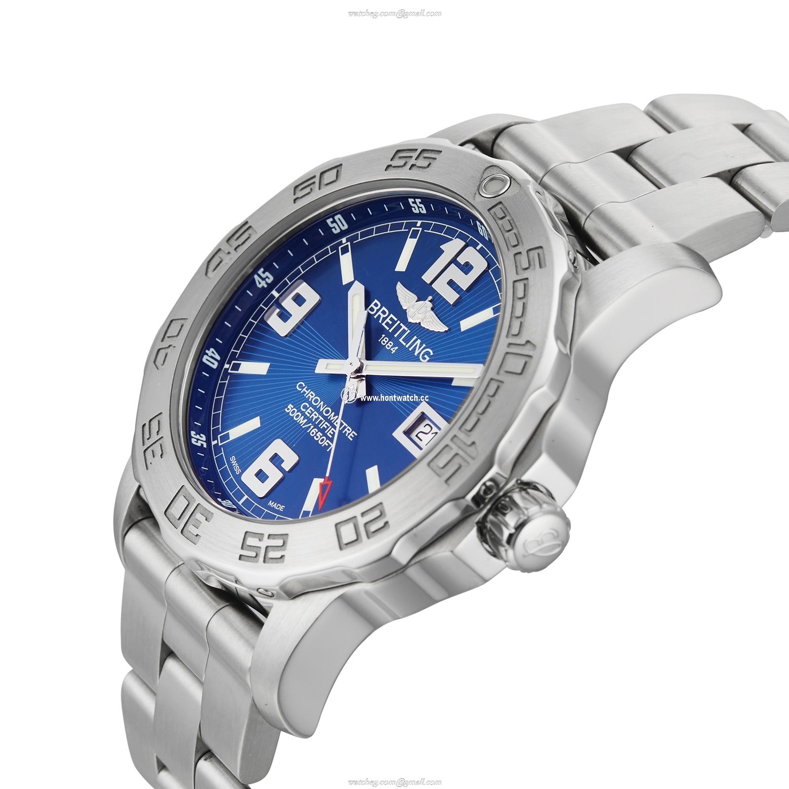 Breitling Colt A7438710/C849 | 44mm Stainless Steel | Blue Dial Quartz Watch - Image 2