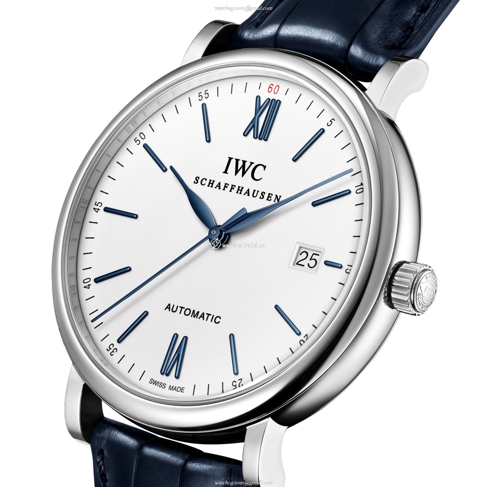IWC Portofino IW356527 Automatic Watch - 40mm Stainless Steel - White Dial - Image 2