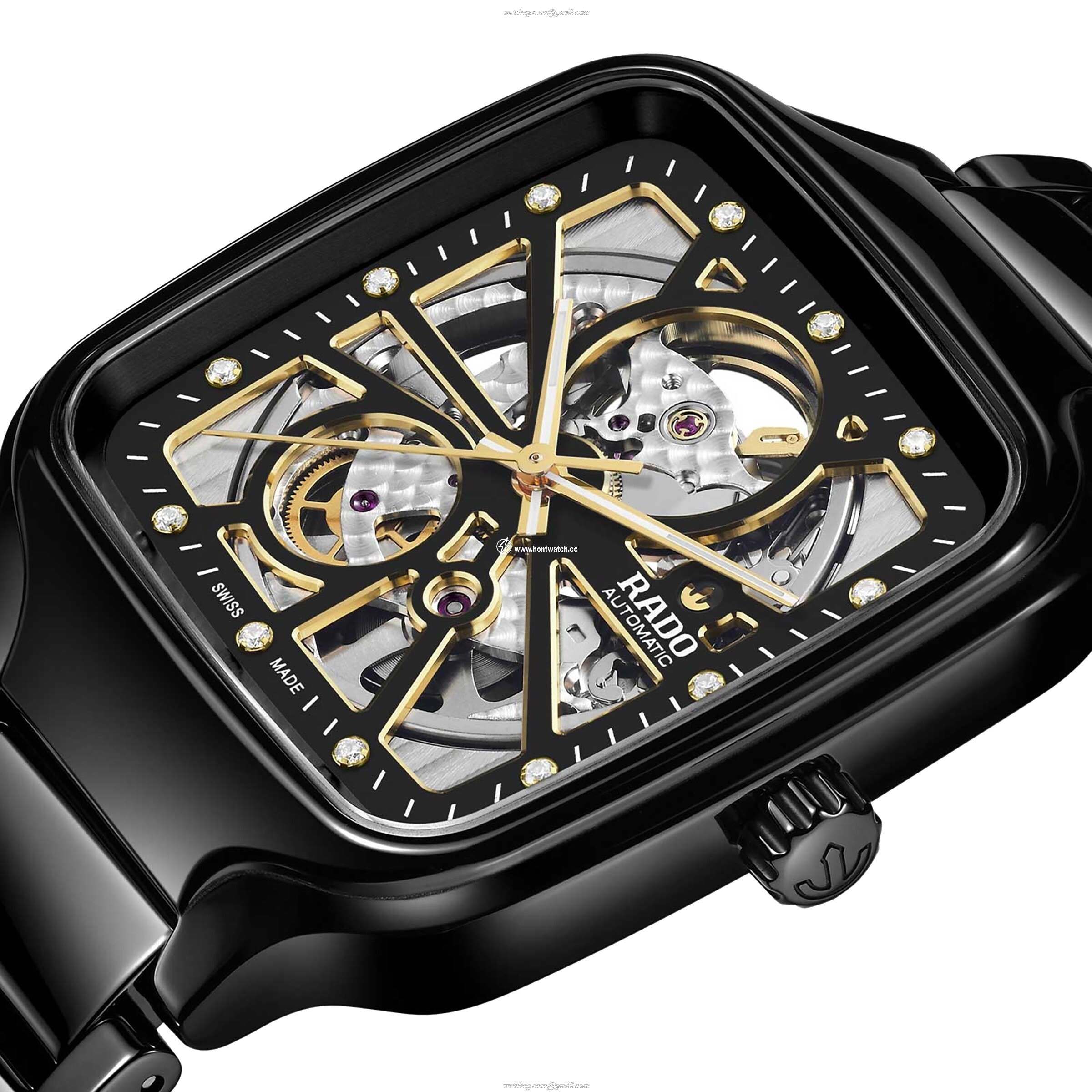 Rado True Square R27086712 Ceramic Automatic Skeleton Watch | 38mm - Image 2