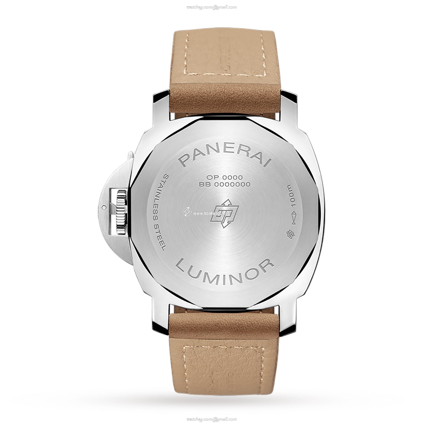 Panerai Luminor PAM01086 - 44mm Stainless Steel Manual Winding Black Watch - Image 2