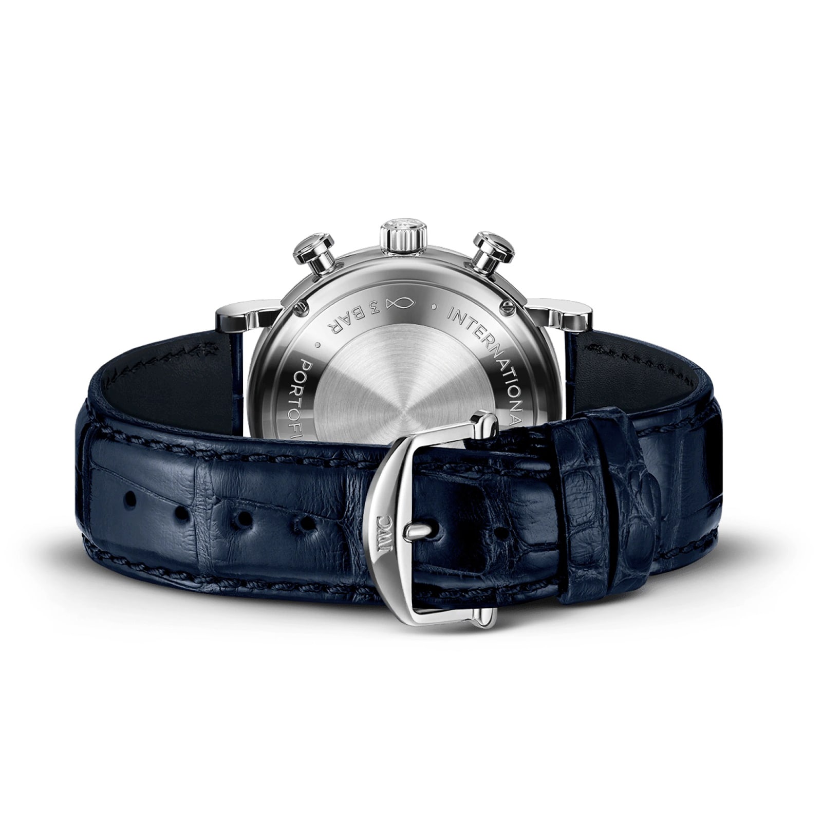 IWC Portofino IW391407 Automatic Chronograph - 39mm Stainless Steel - White Dial - Image 4