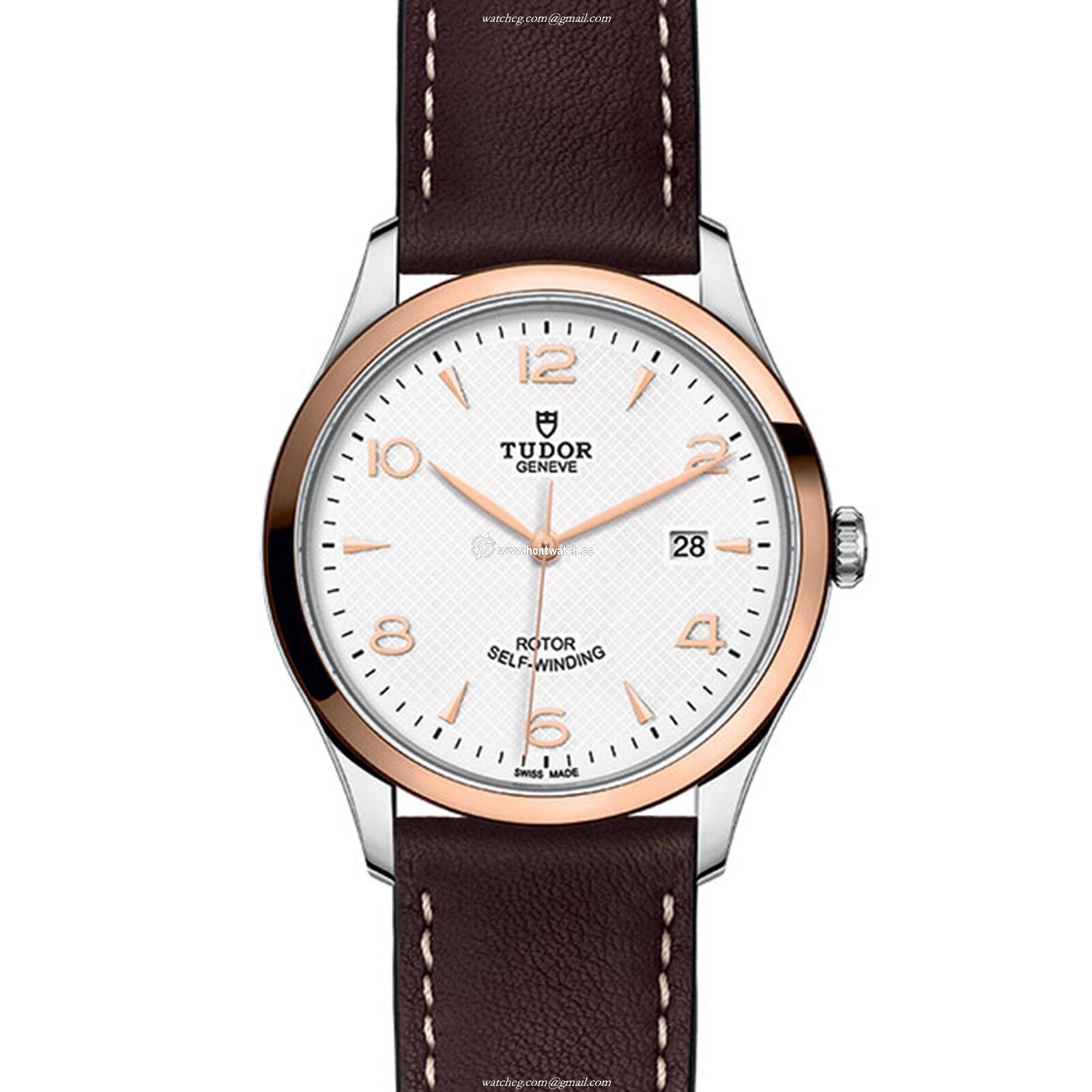 Tudor 1926 M91651-0010 Automatic Watch - 41mm Stainless Steel & White Dial - Image 2