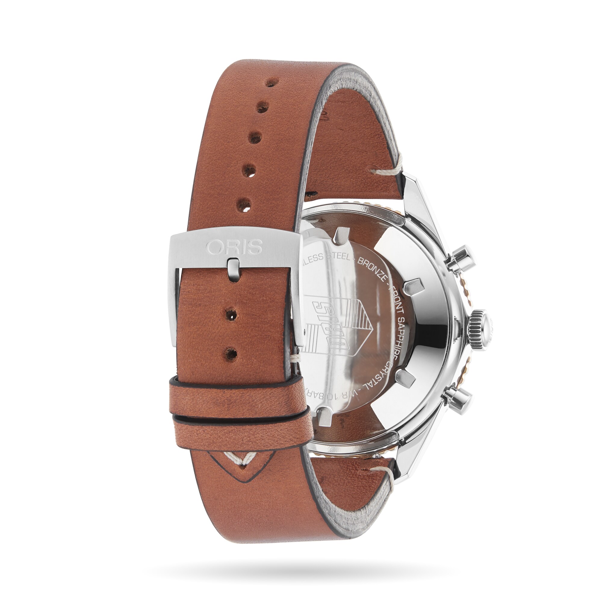 Oris Heritage 1965 Bronze Automatic Watch - 43mm Black Dial | 100M Water Resistant - Image 3