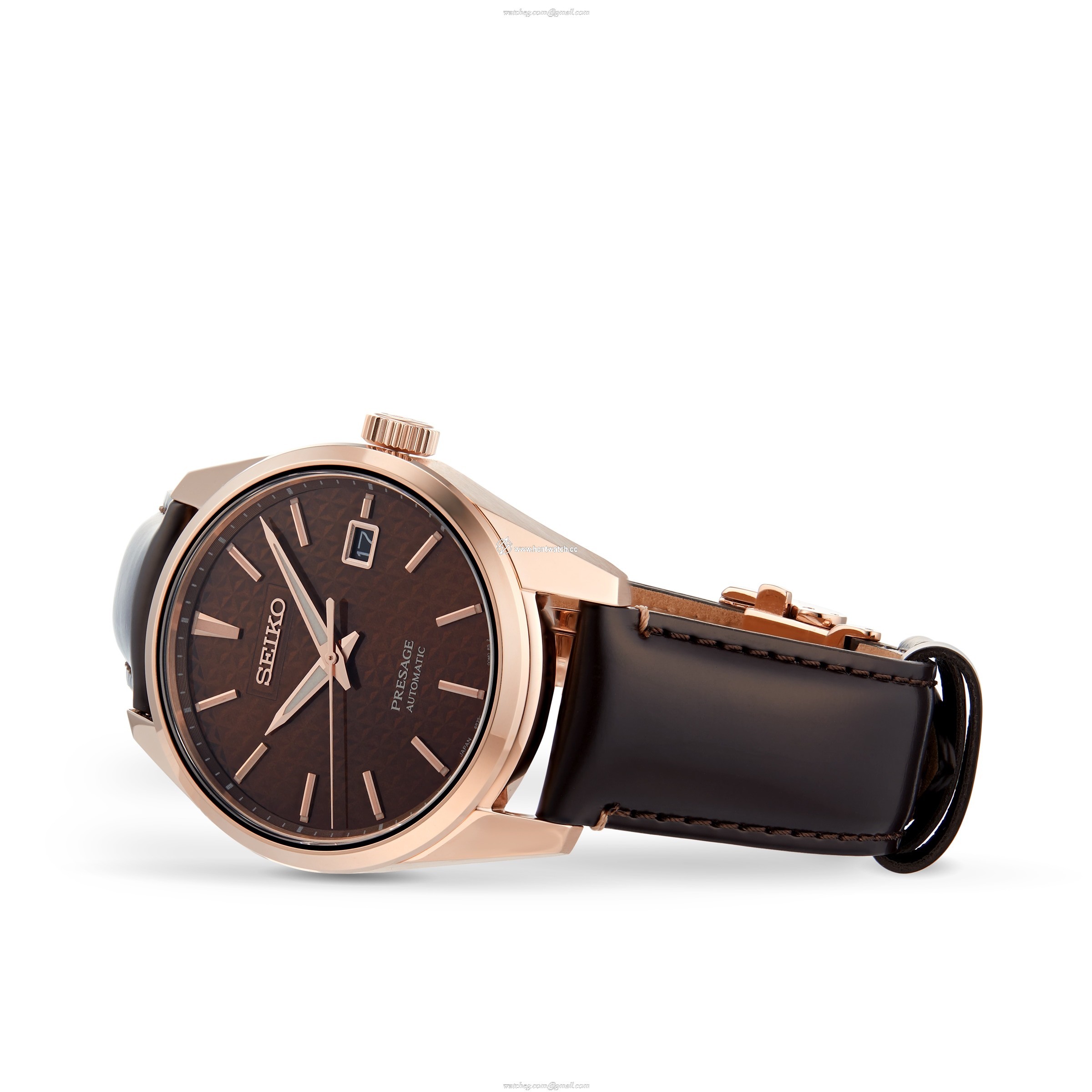 Seiko SPB170J1 Sharp Edged Series - 39mm Automatic Brown Dial Watch - Image 2