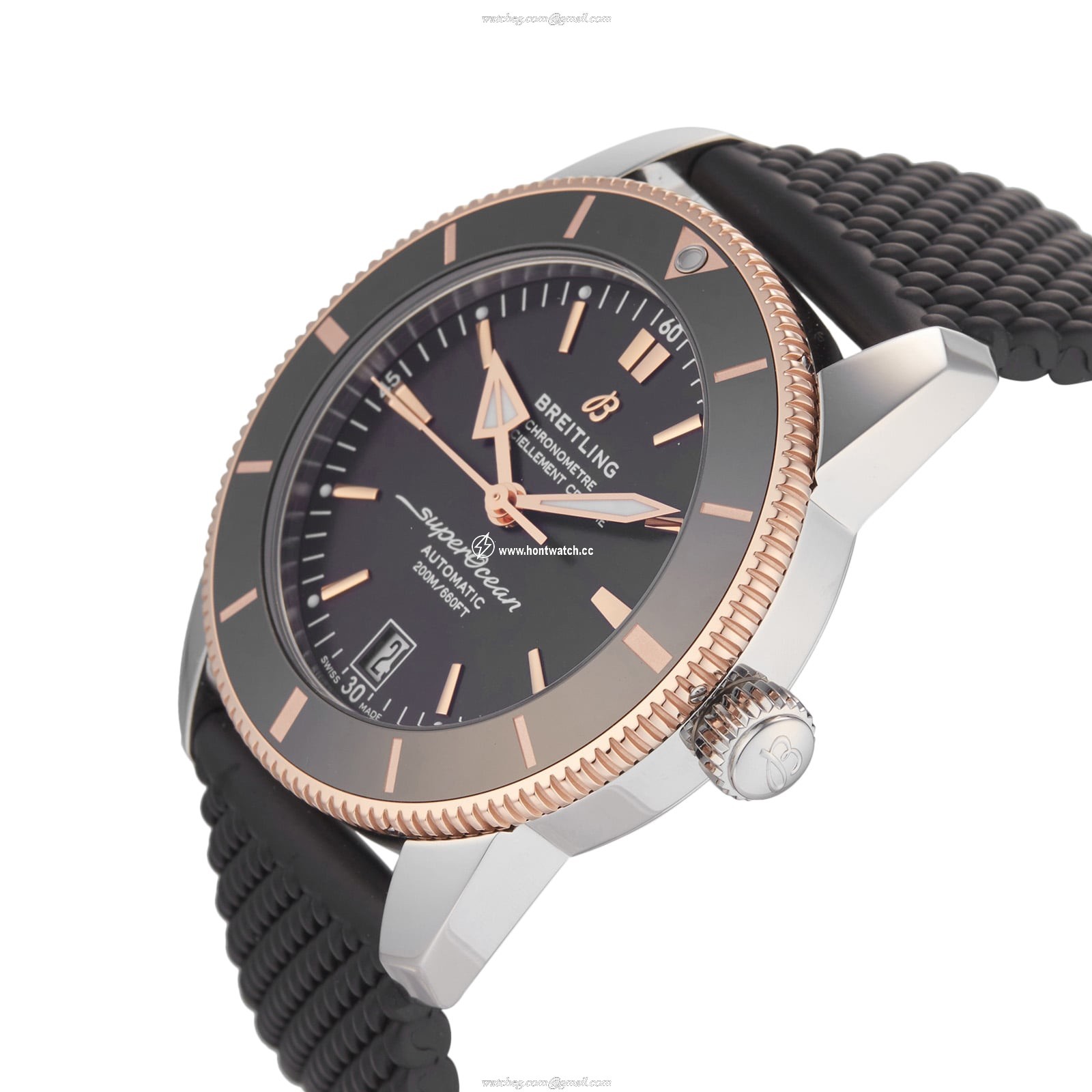 Pre-Owned Breitling Superocean Heritage 42mm | Automatic | Black Dial - Image 2