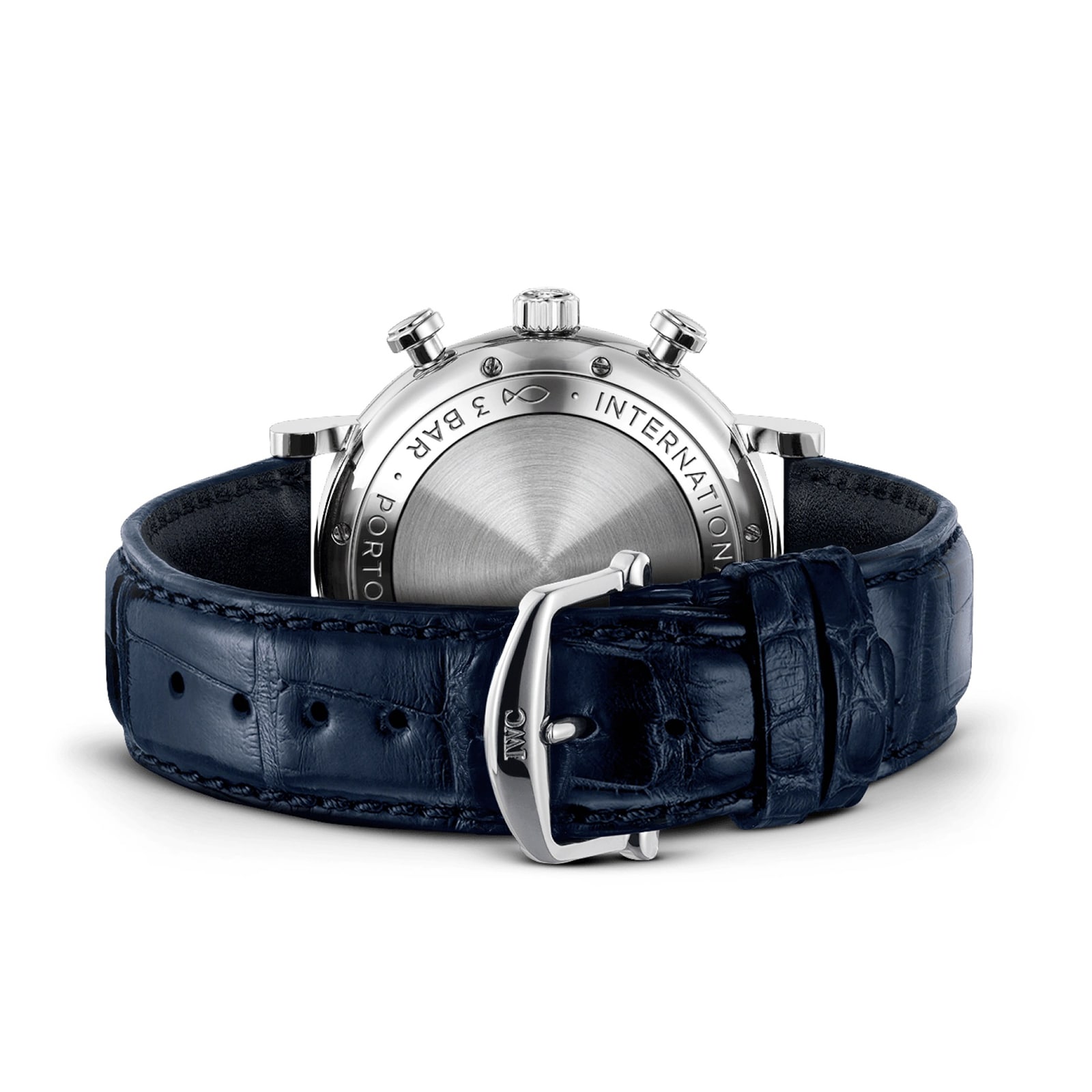 IWC Portofino IW391037 Automatic Chronograph - 42mm Stainless Steel - White Dial - Image 4