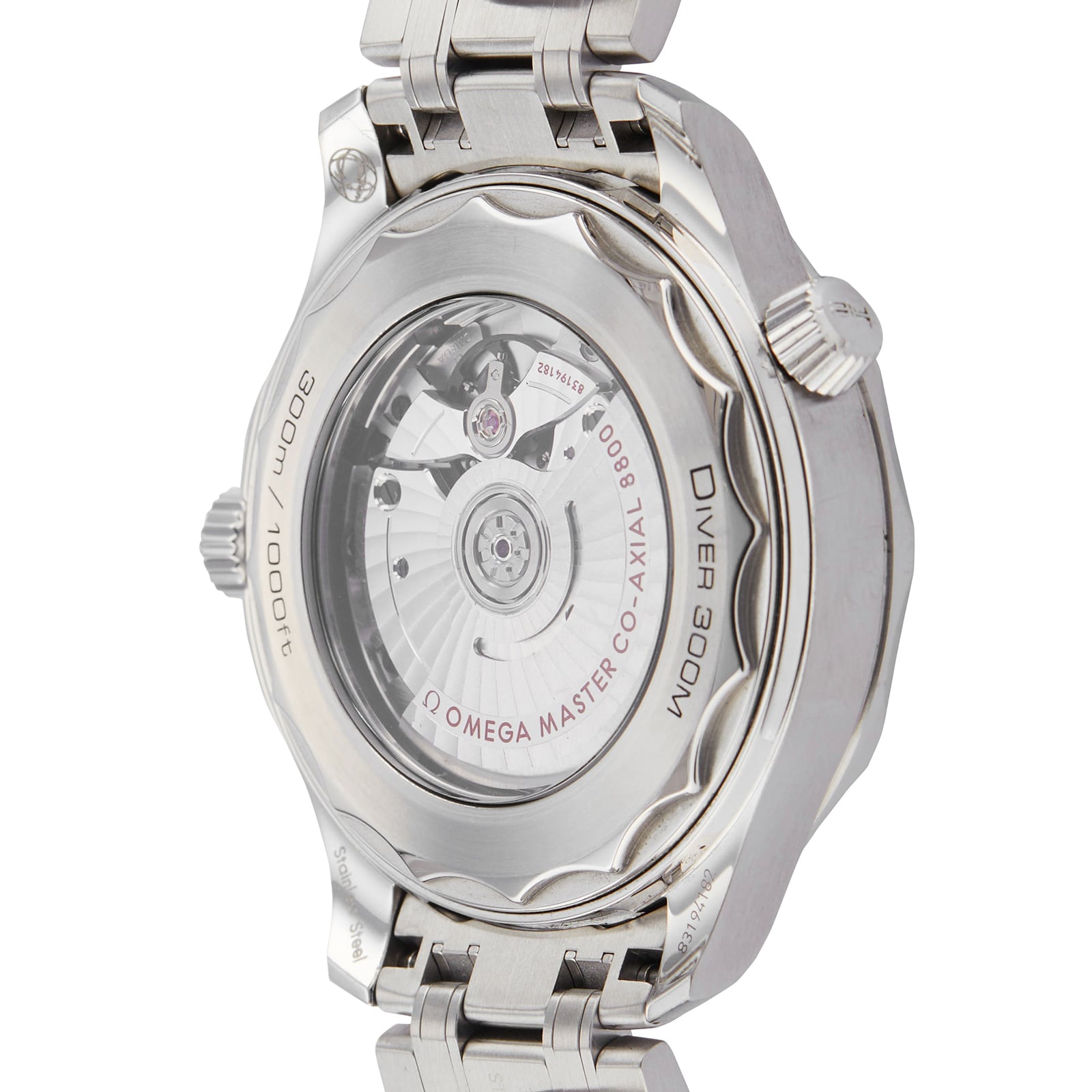 Omega Seamaster Diver 300M 42mm Automatic White Dial - Stainless Steel - Image 4