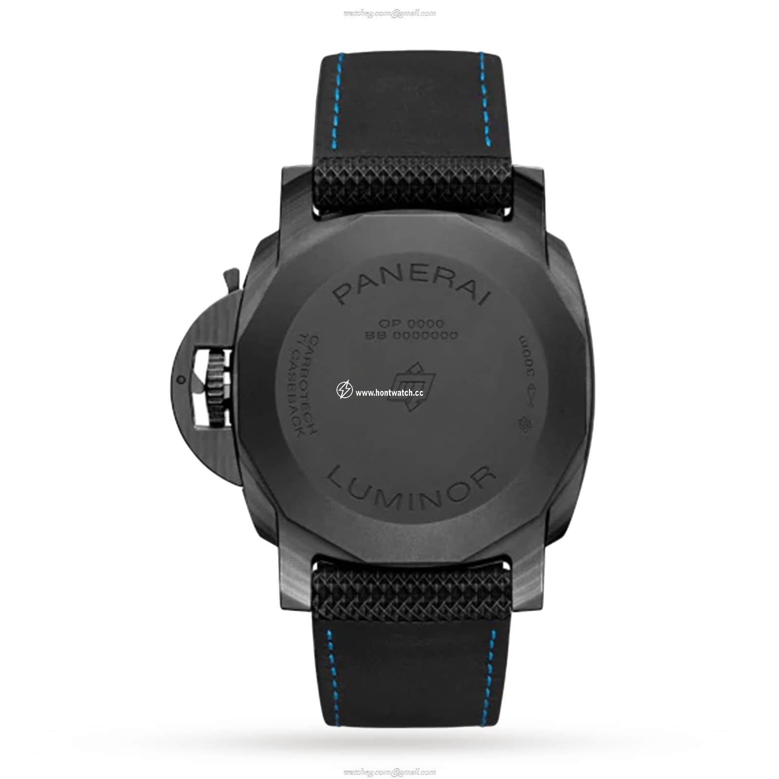 Panerai Luminor PAM01661 Carbotech Automatic Black Replica Watch | 44mm - Image 2