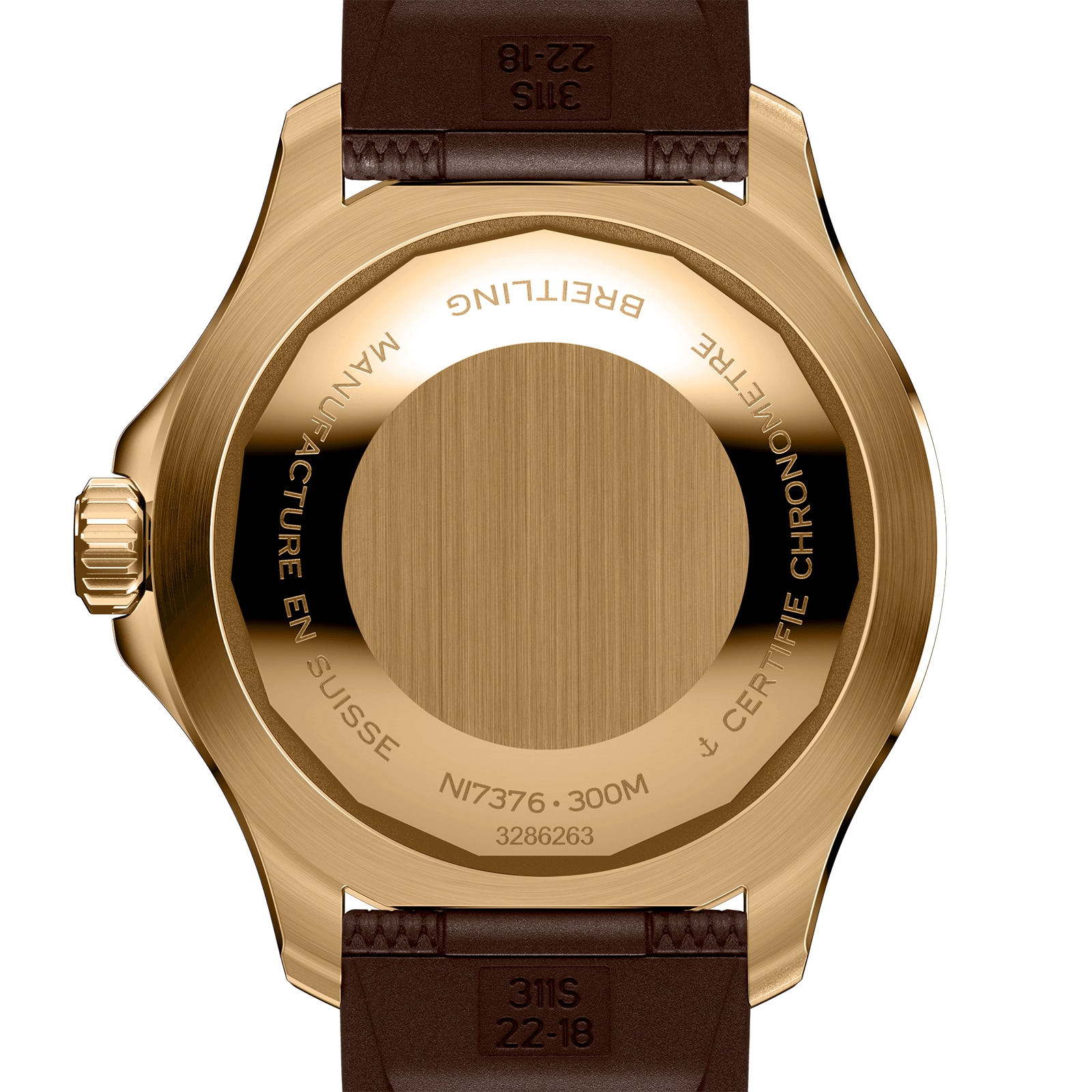 Breitling Superocean Bronze 44mm Automatic Brown Dial Replica Watch - Image 4