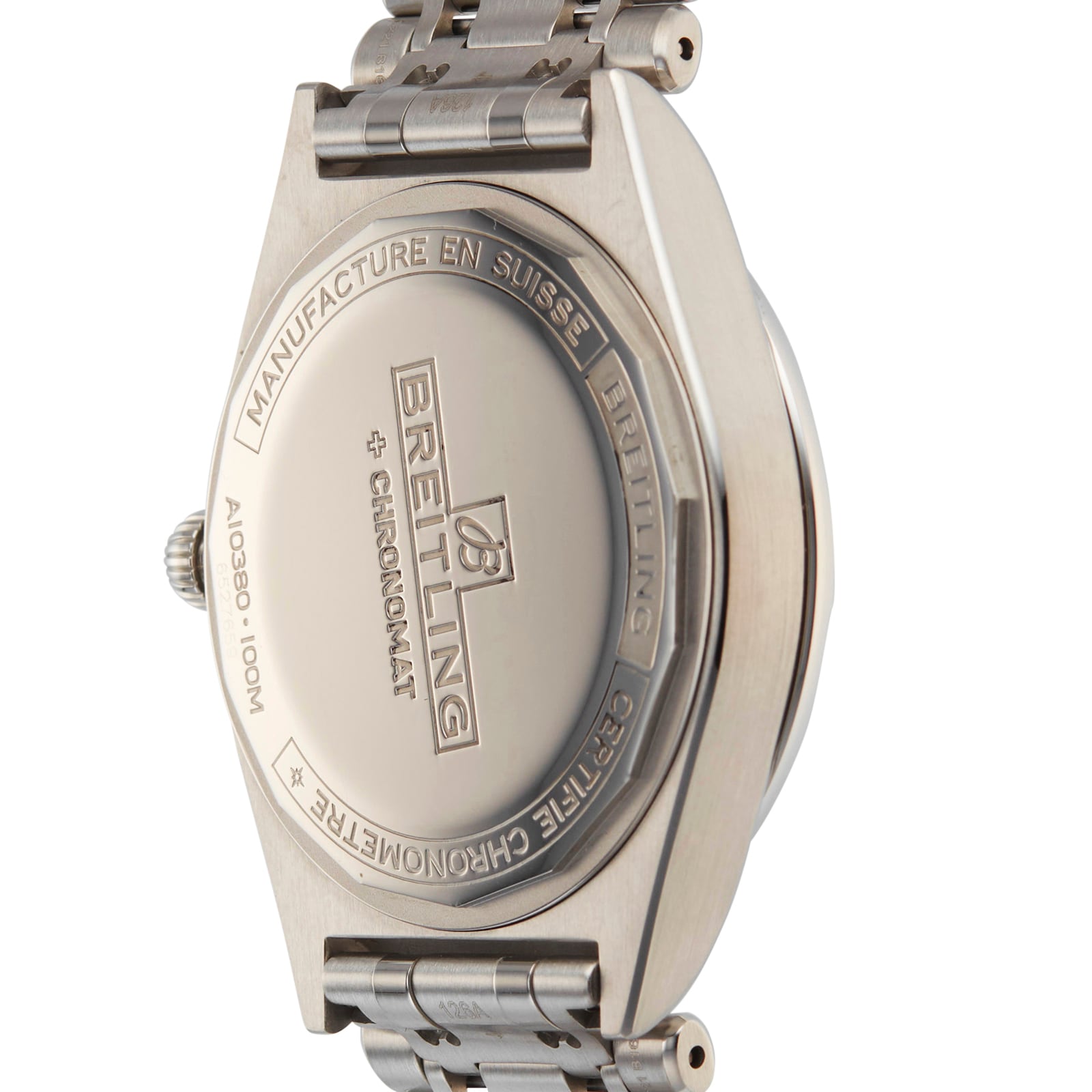 Breitling Chronomat 36mm Automatic Green Dial | Stainless Steel Watch - Image 4