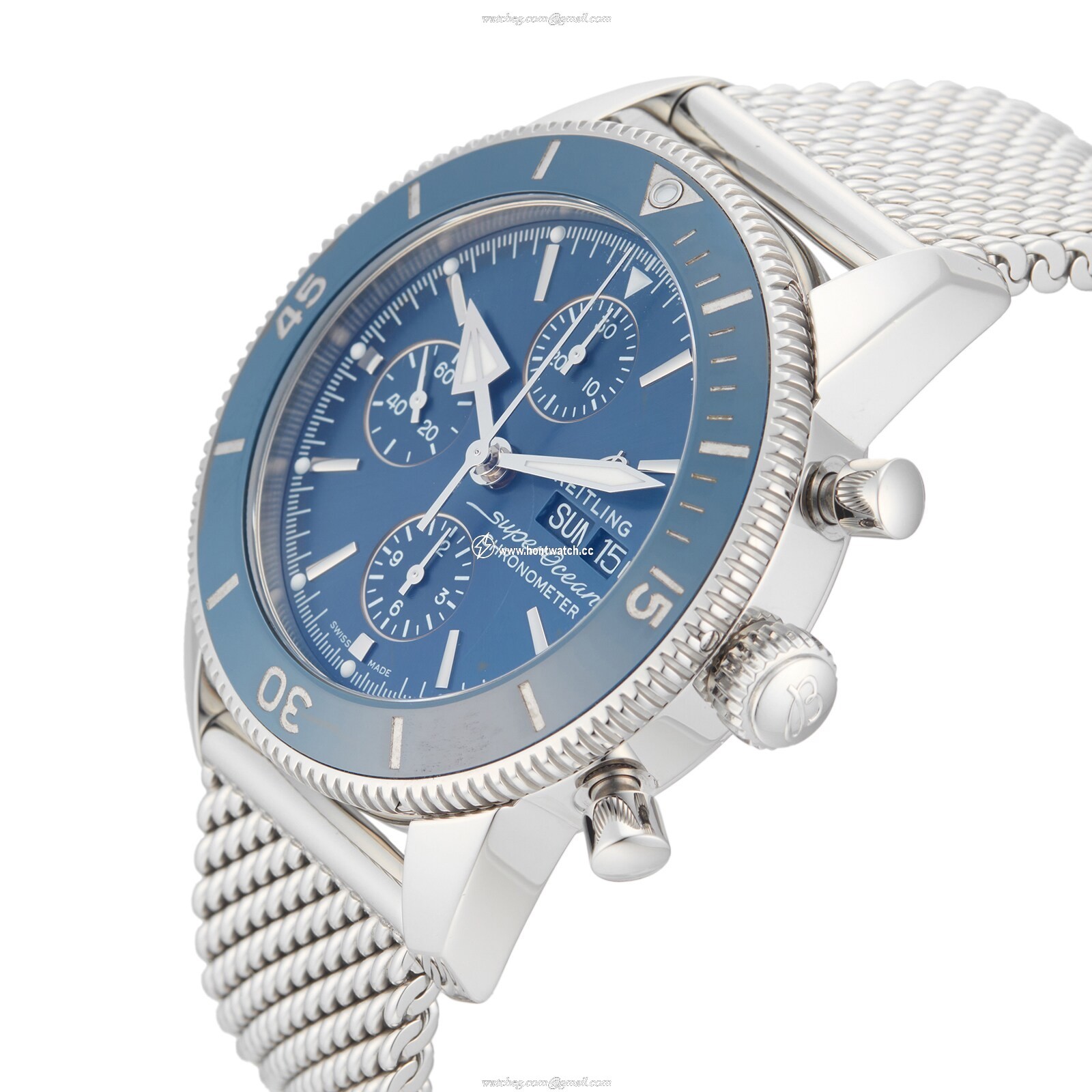 Breitling Superocean Heritage 44 Automatic Blue Dial - Stainless Steel - Image 2