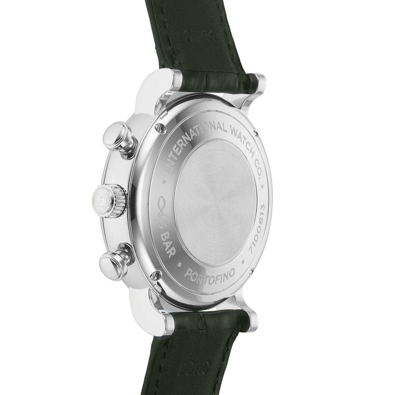 IWC Portofino IW391405 Automatic Chronograph - 39mm Stainless Steel Green Dial - Image 4